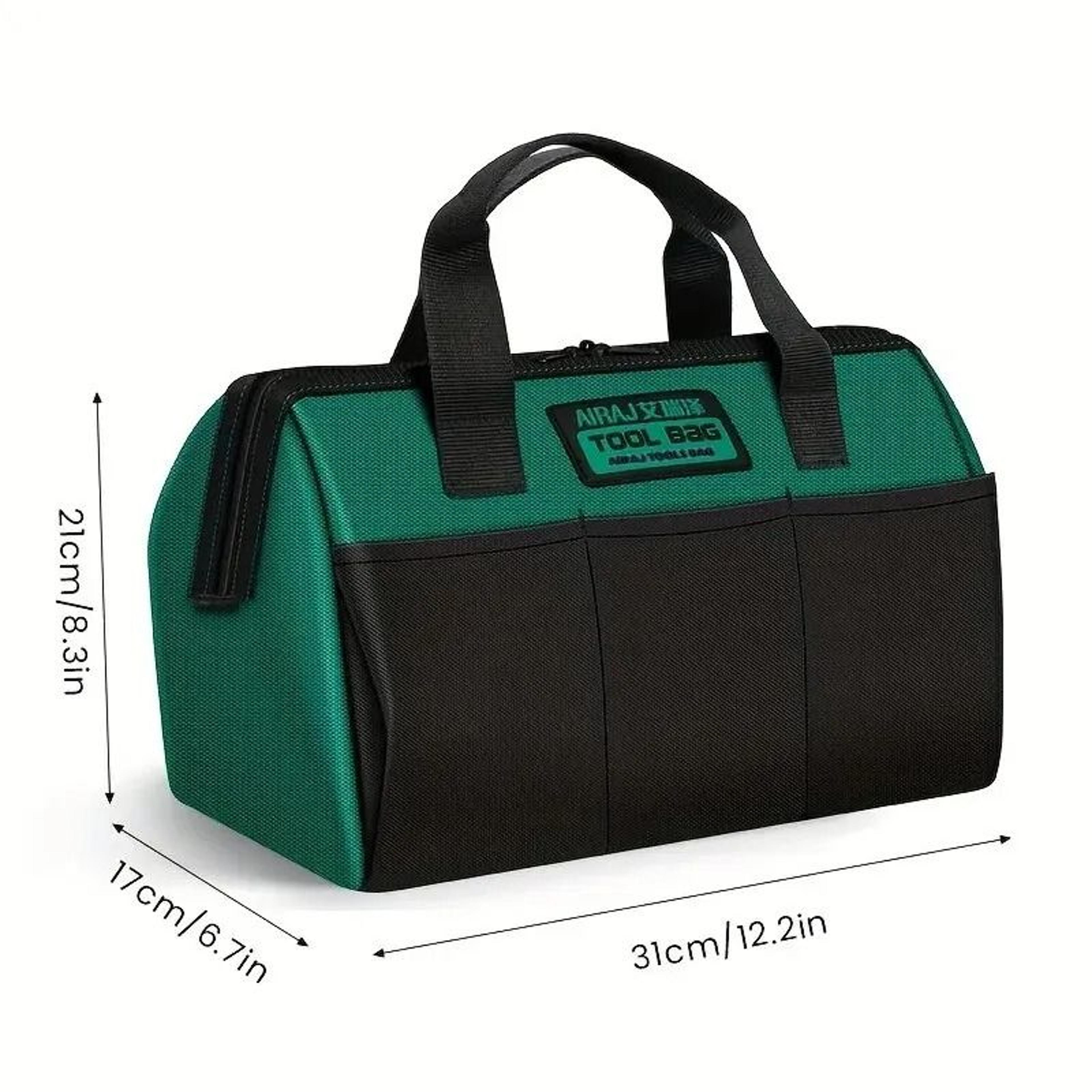 AIRAJ 13 Inch Electrician Tool Bag Multifunctional Oxford Fabric Portable Handheld Organizer 3