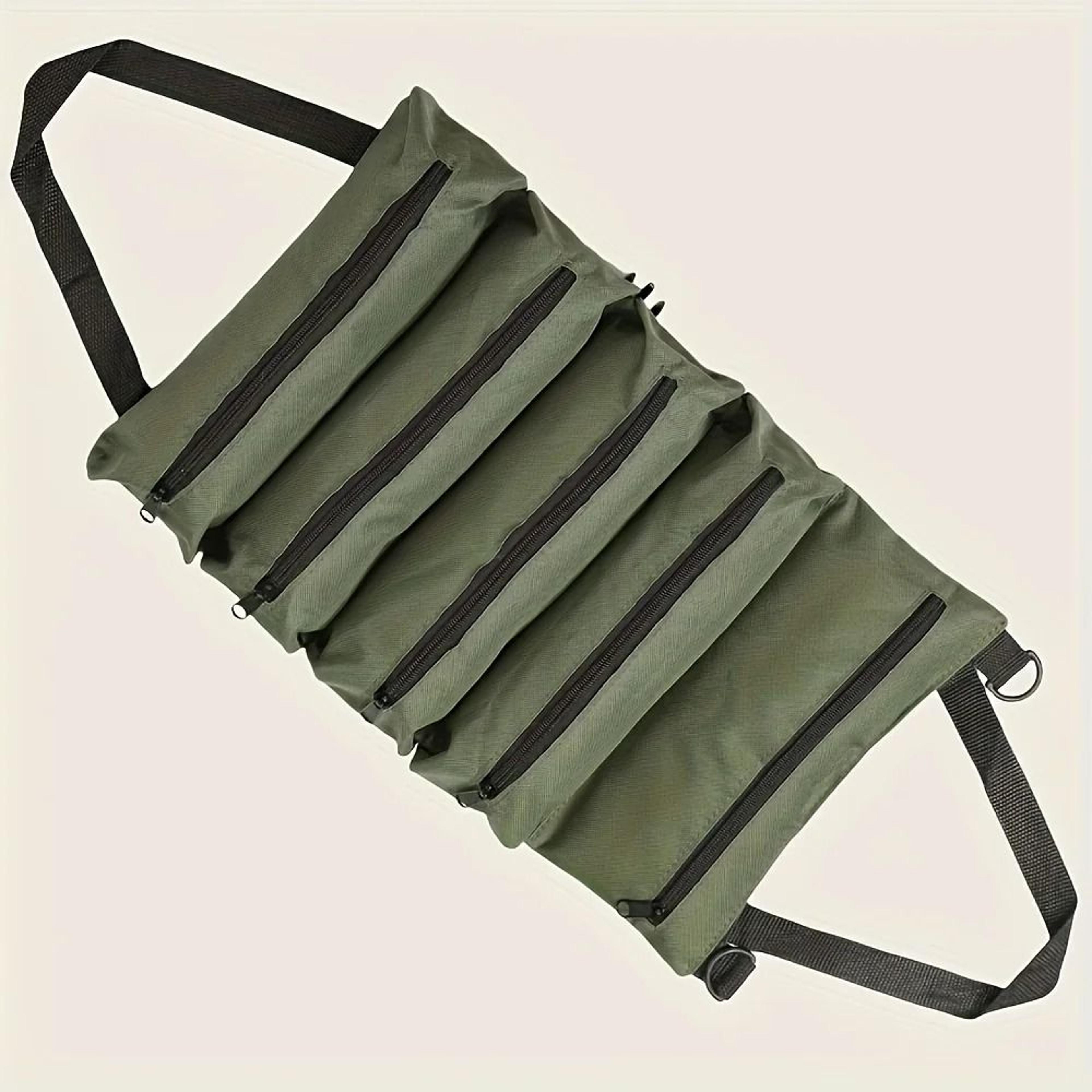 Multi Purpose Tool Bag Professional Roll Up Tool Organizer With Multi Pocket Design 3