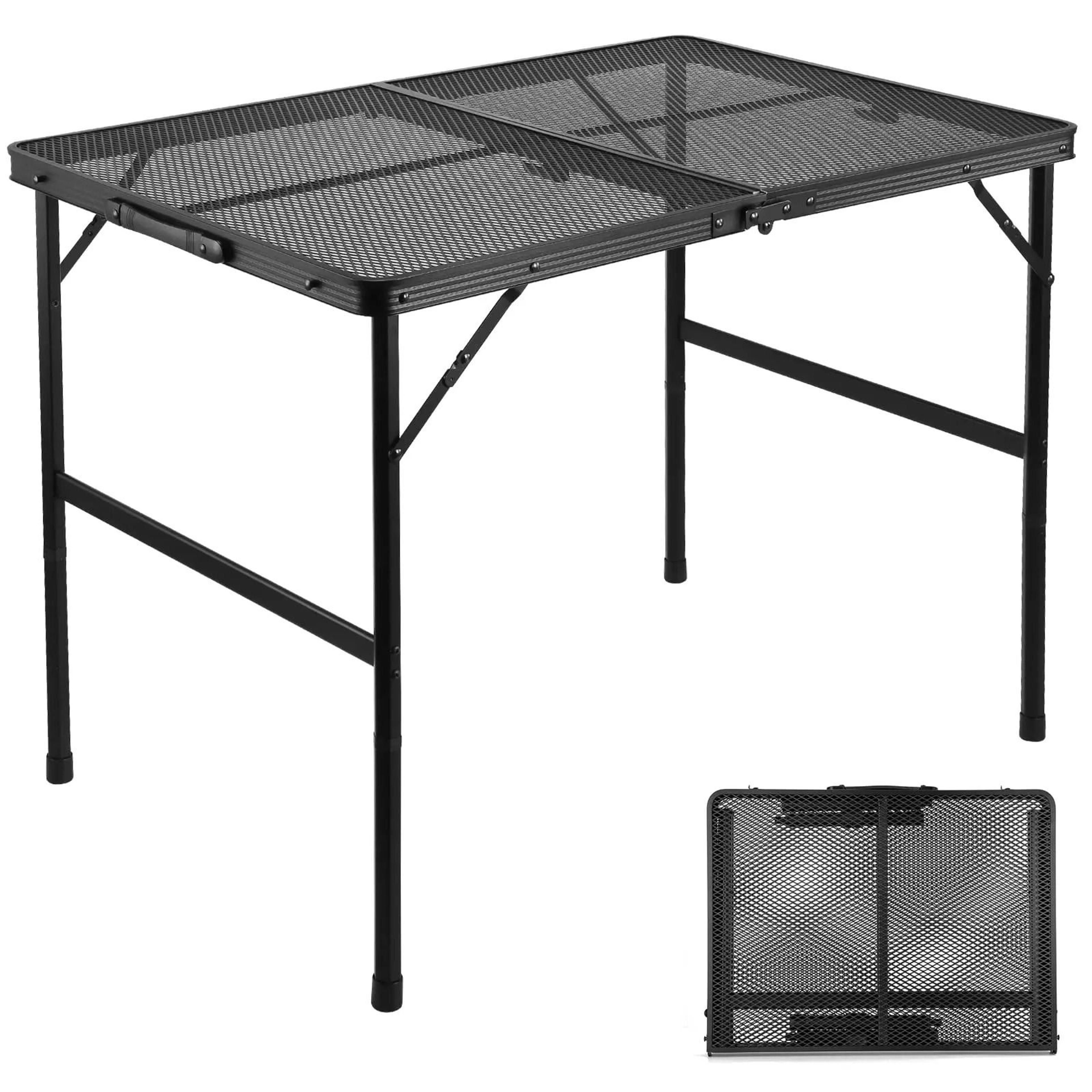 Portable Outdoor Grill Table Lightweight Folding Aluminum Camping BBQ Table 1