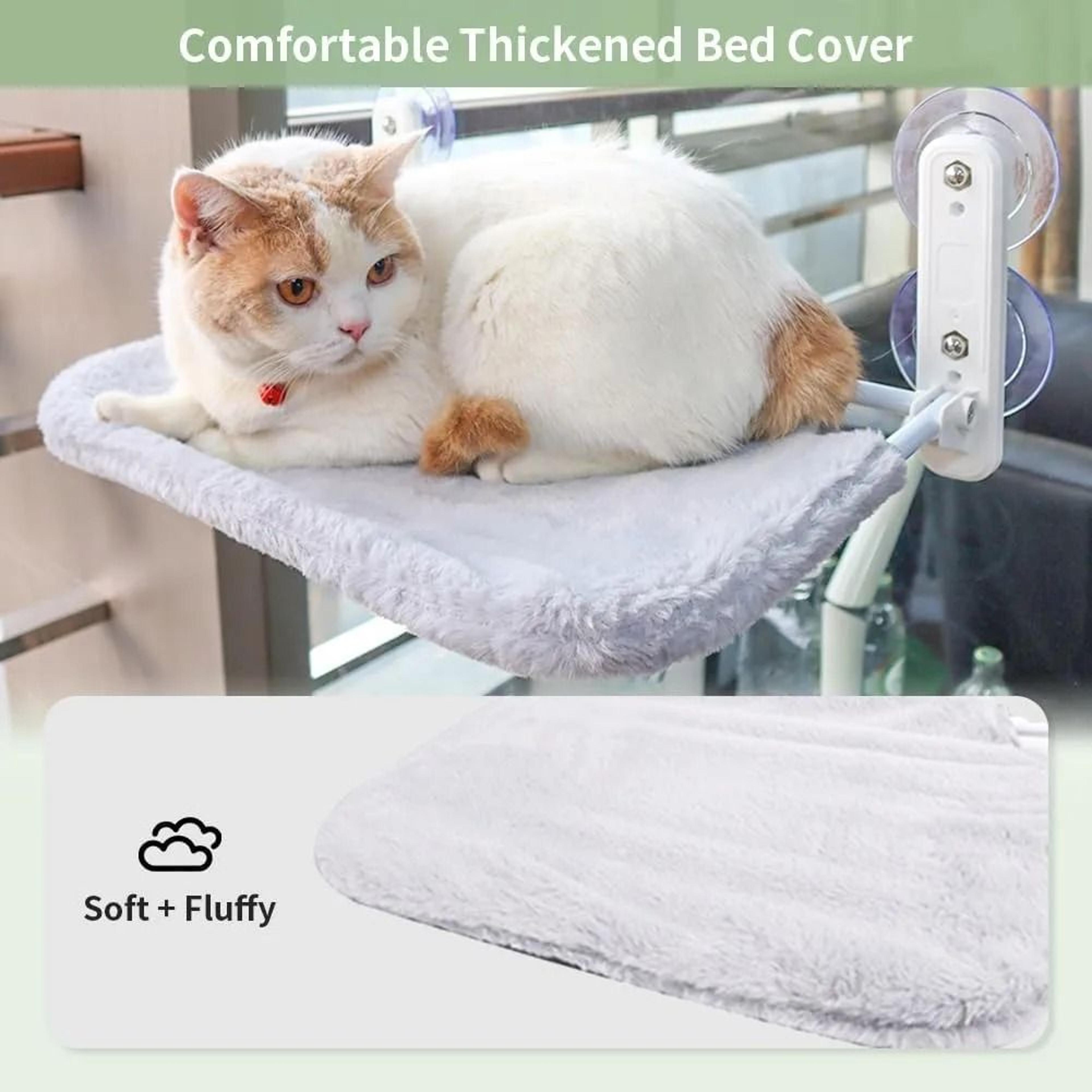 Cozy Hanging Cat Hammock Durable Space Saving Bed For Cats And Kittens 2