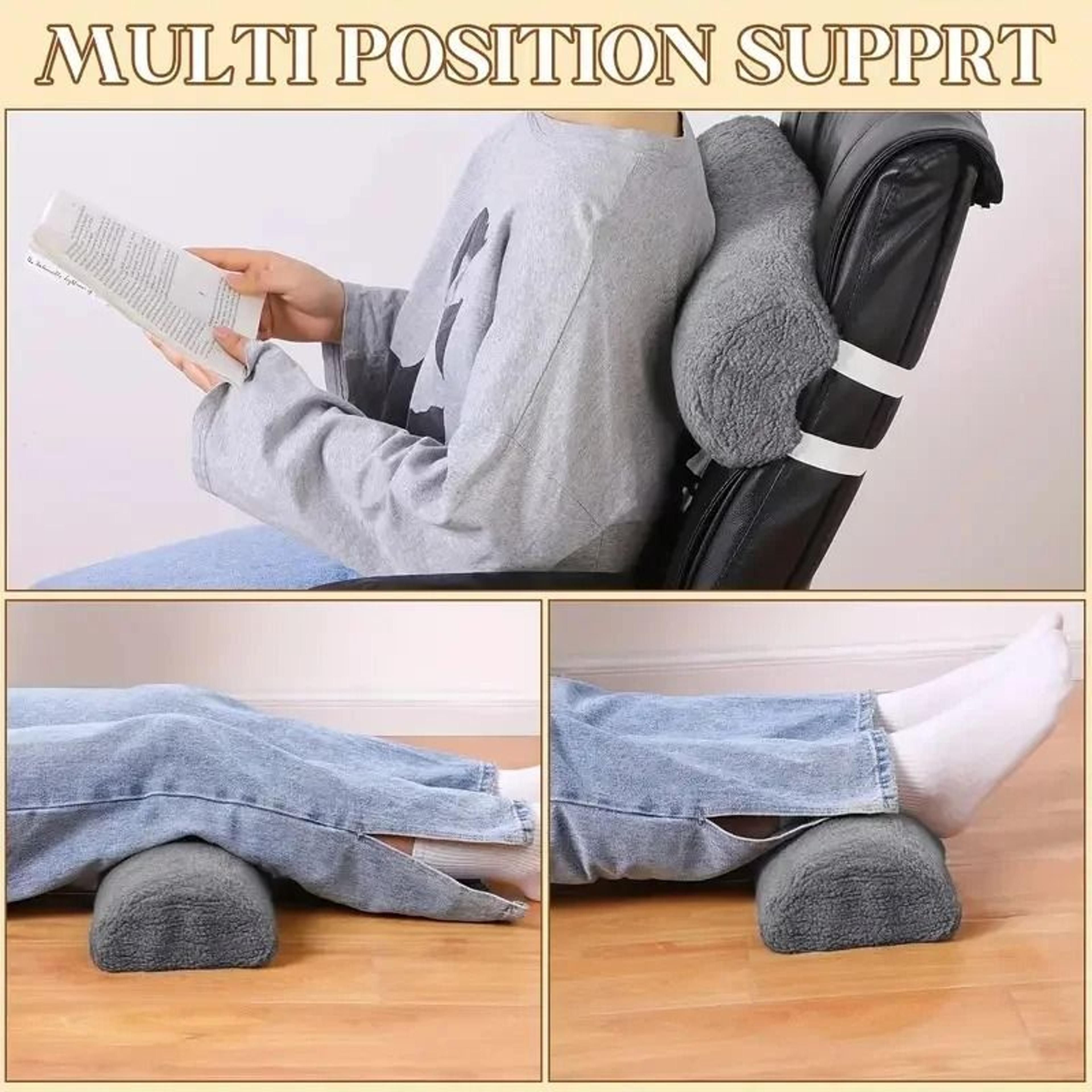 Memory Foam Knee Pillow For Side Sleepers And Body Support 8