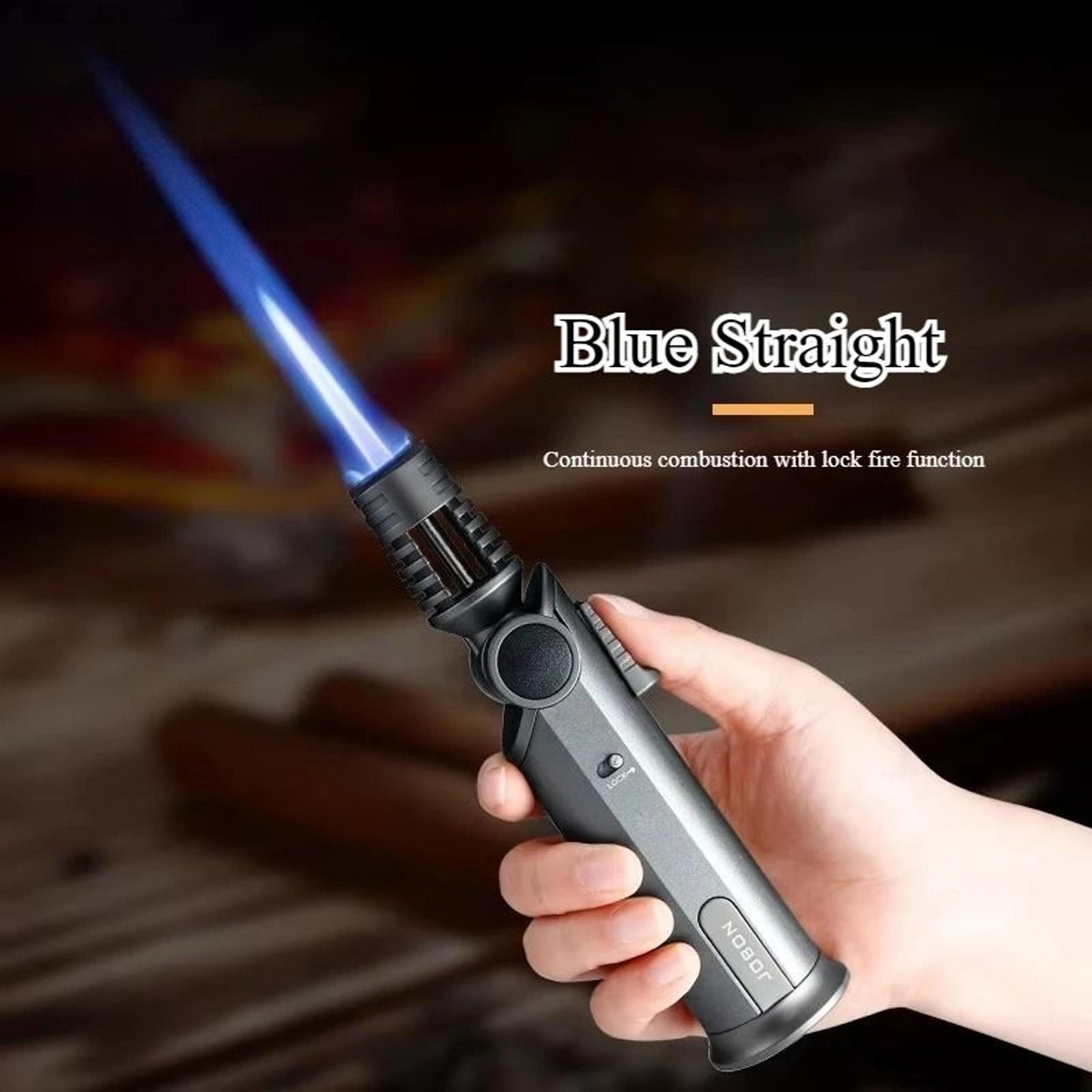 JOBON High Flame Metal Torch Lighter With Adjustable Nozzle 8