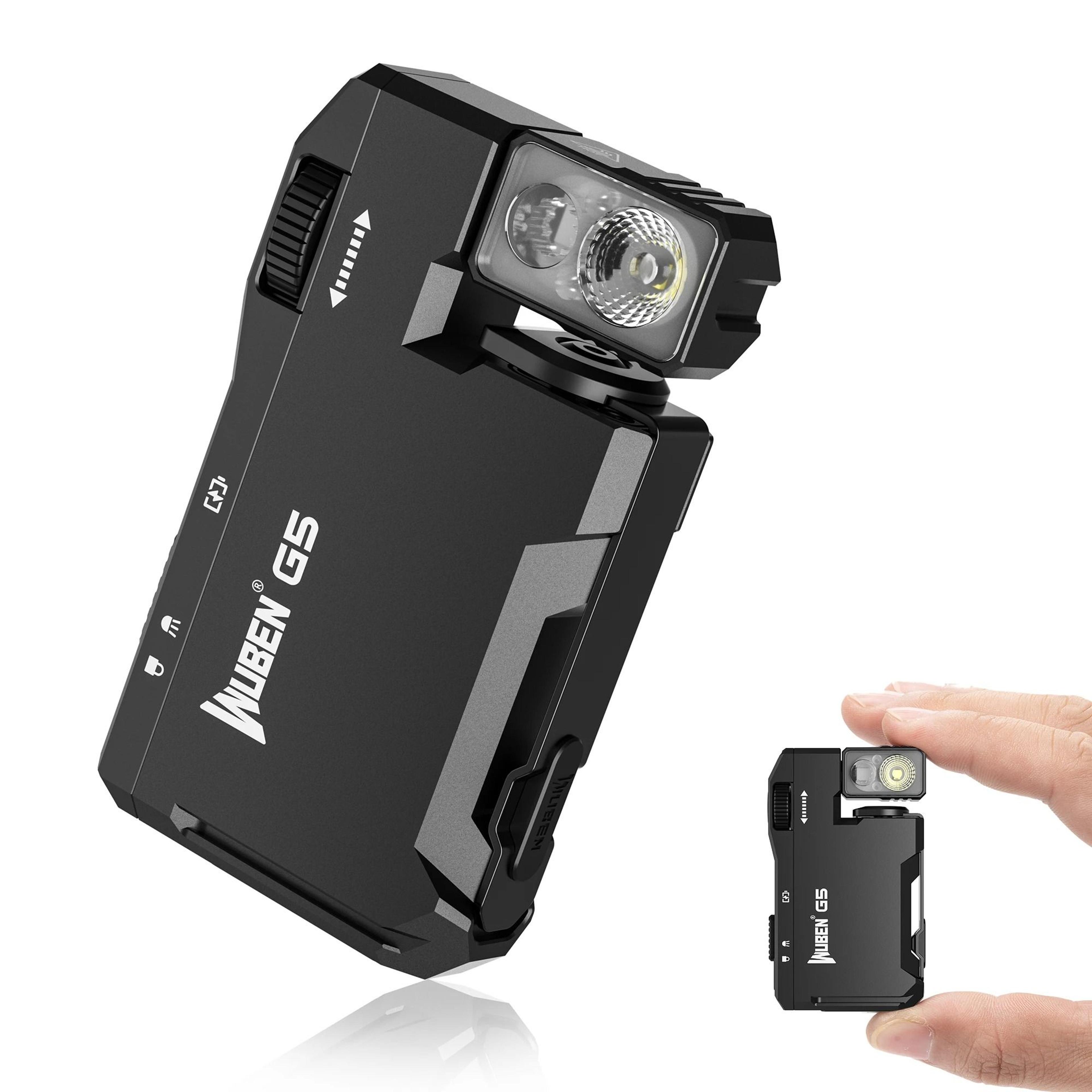 WUBEN G5 Rechargeable Mini EDC Flashlight With RGB Light 2