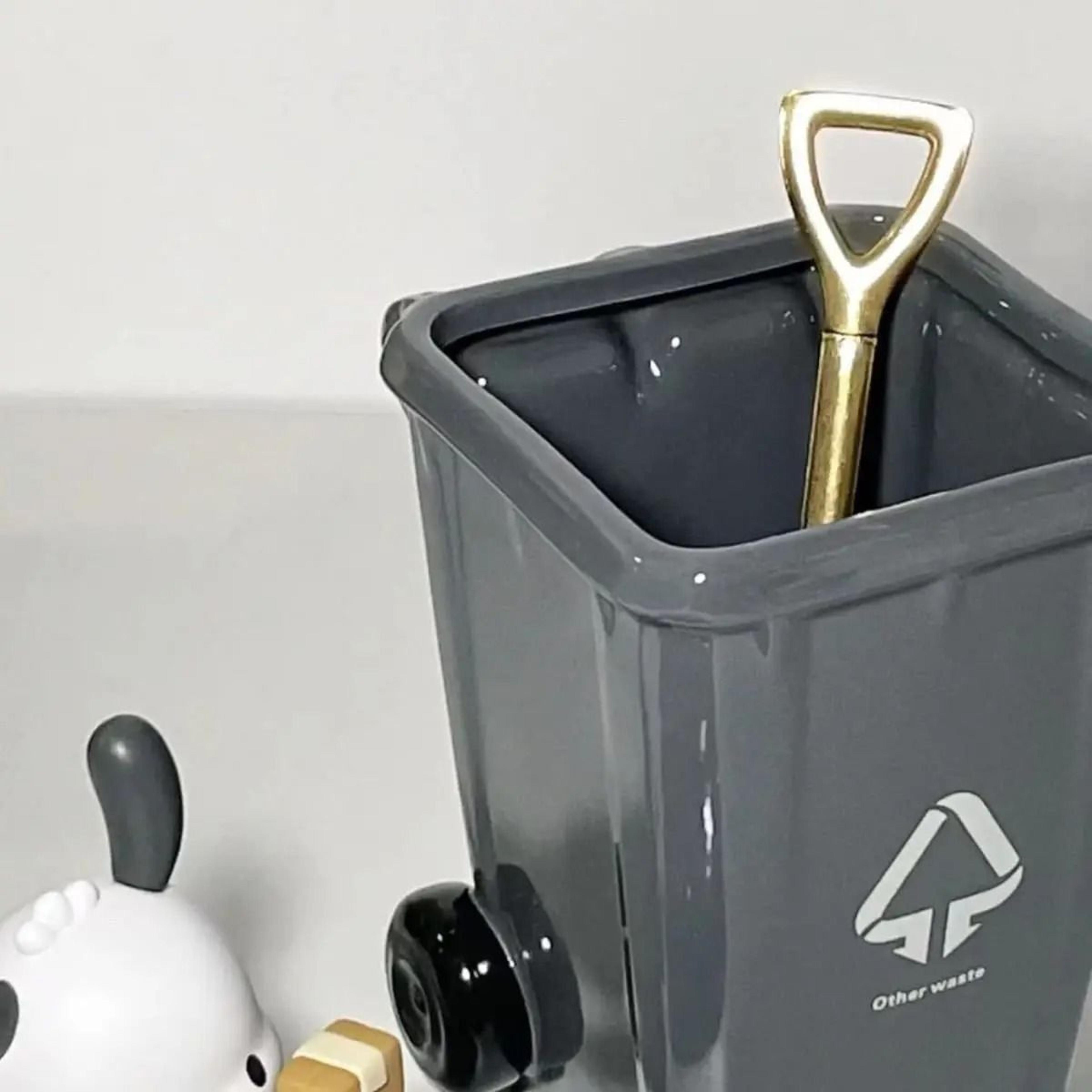 Funny Trash Can Ceramic Mug Cute Kawaii Coffee Cup For Home And Office 9