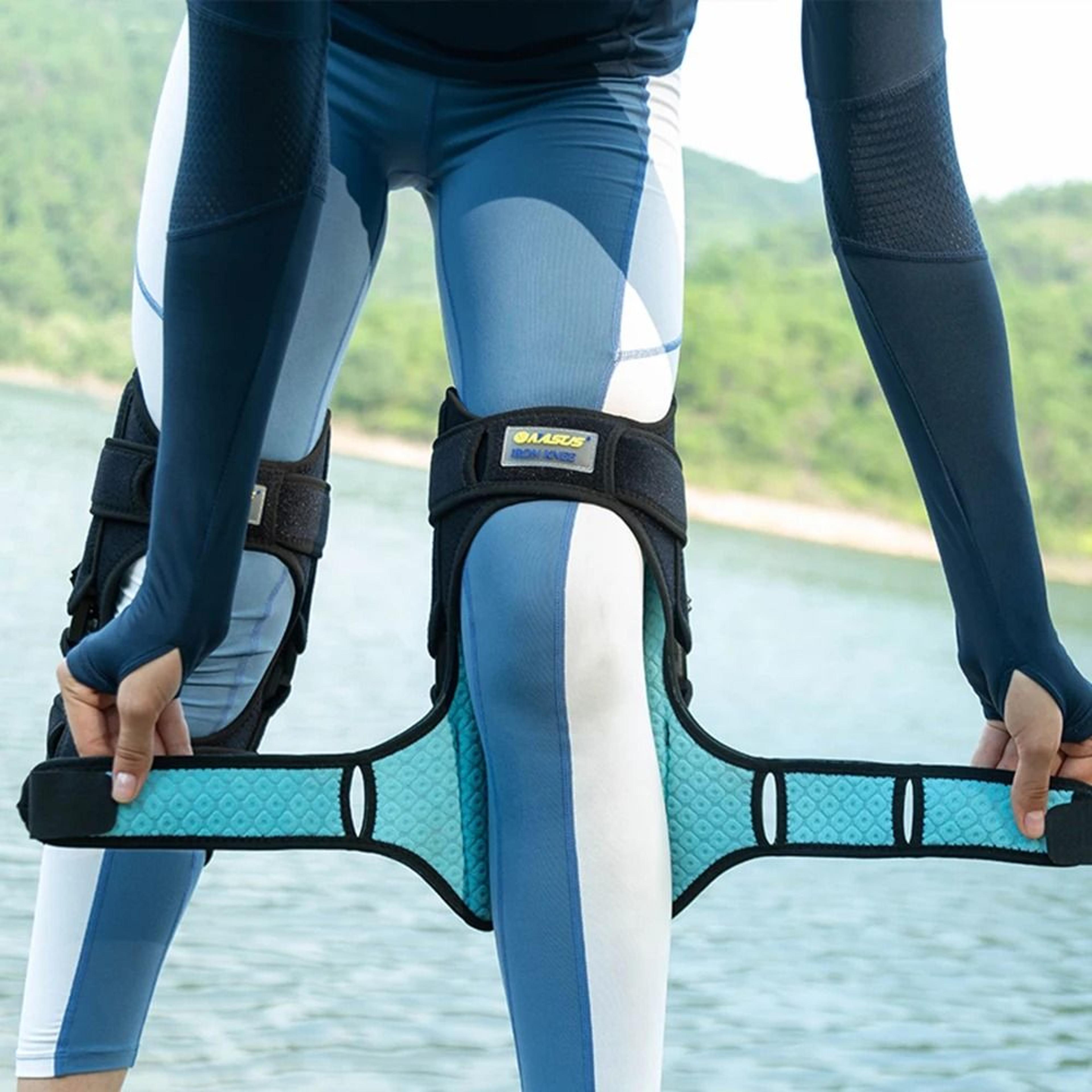 Adjustable Hinged Knee Brace Dual Side Support For Stability And Protection 5