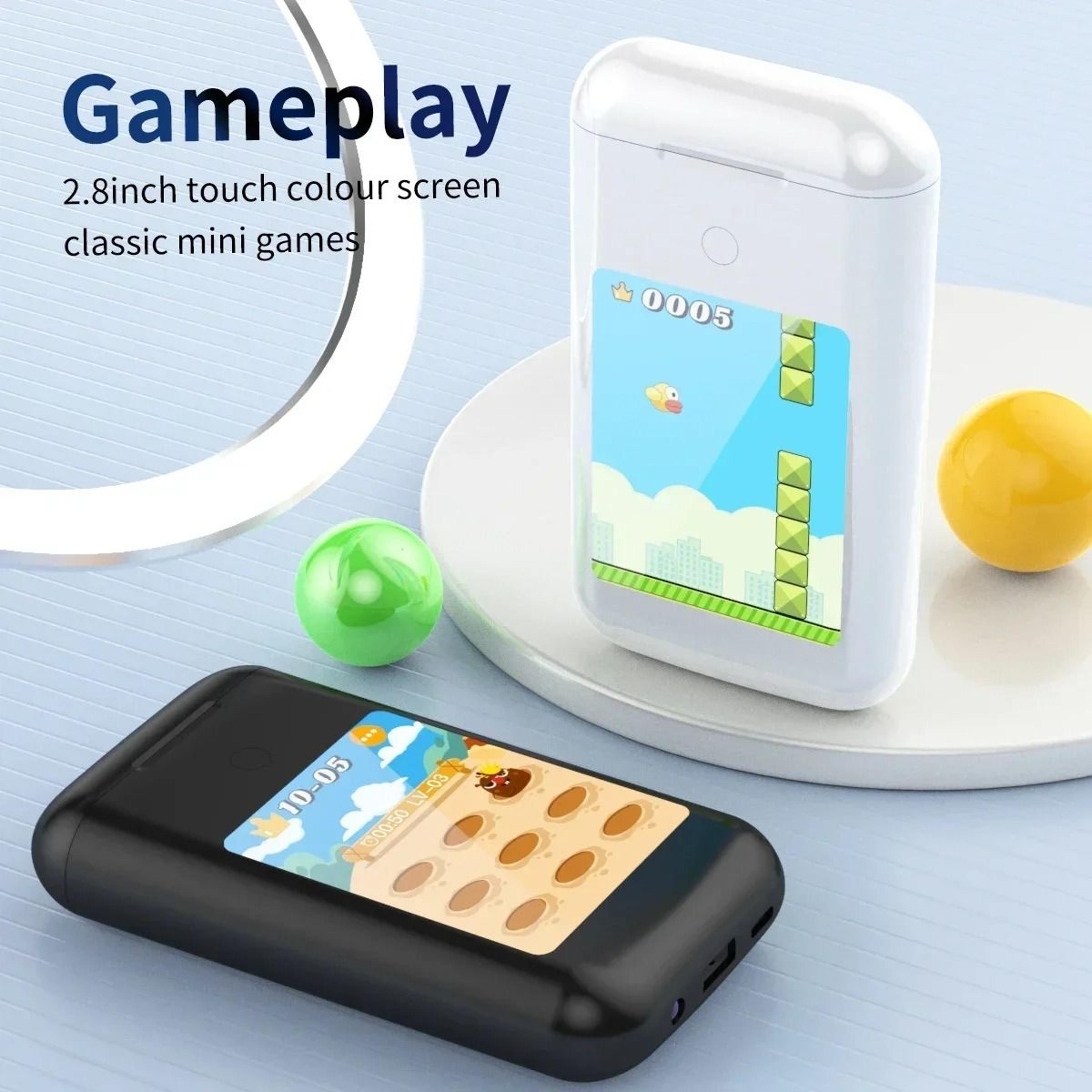 Bluetooth Wireless Earbuds With Touch Screen Charging Case And Power Bank 7