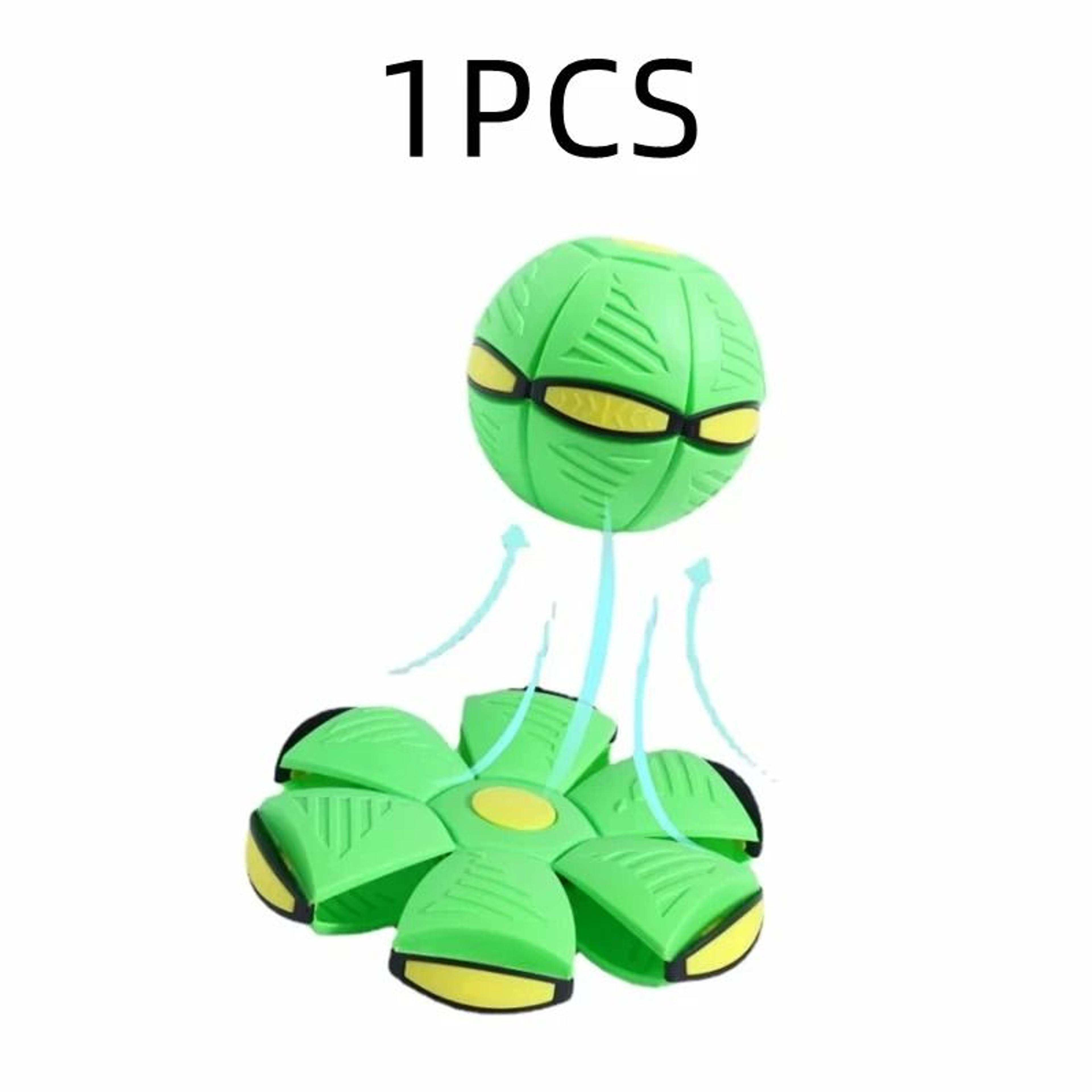 Flying Saucer Dog Bouncing Ball Durable Interactive Outdoor Pet Toy 3