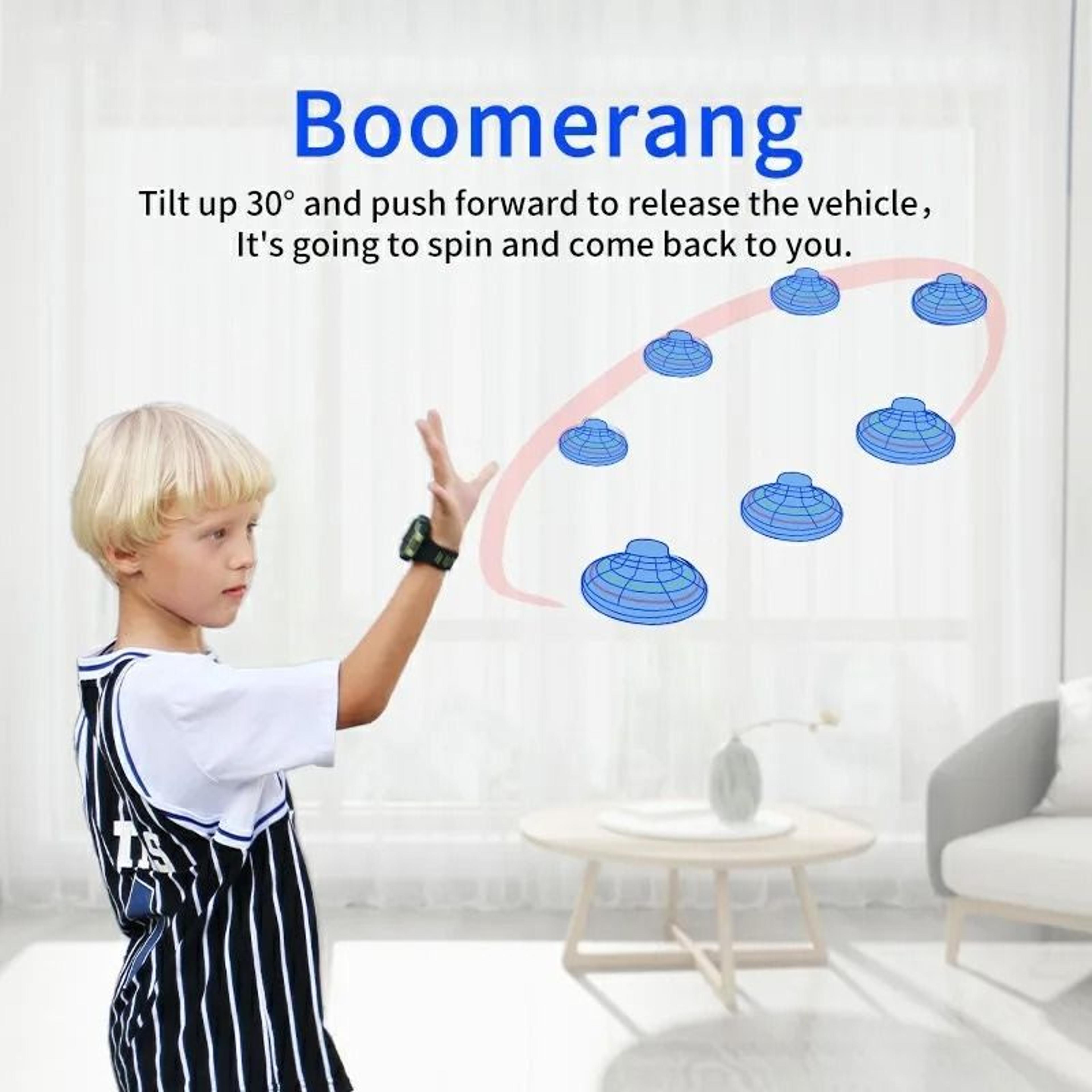 Magic Flying Orb LED Hover Ball Boomerang Spinner Toy 7