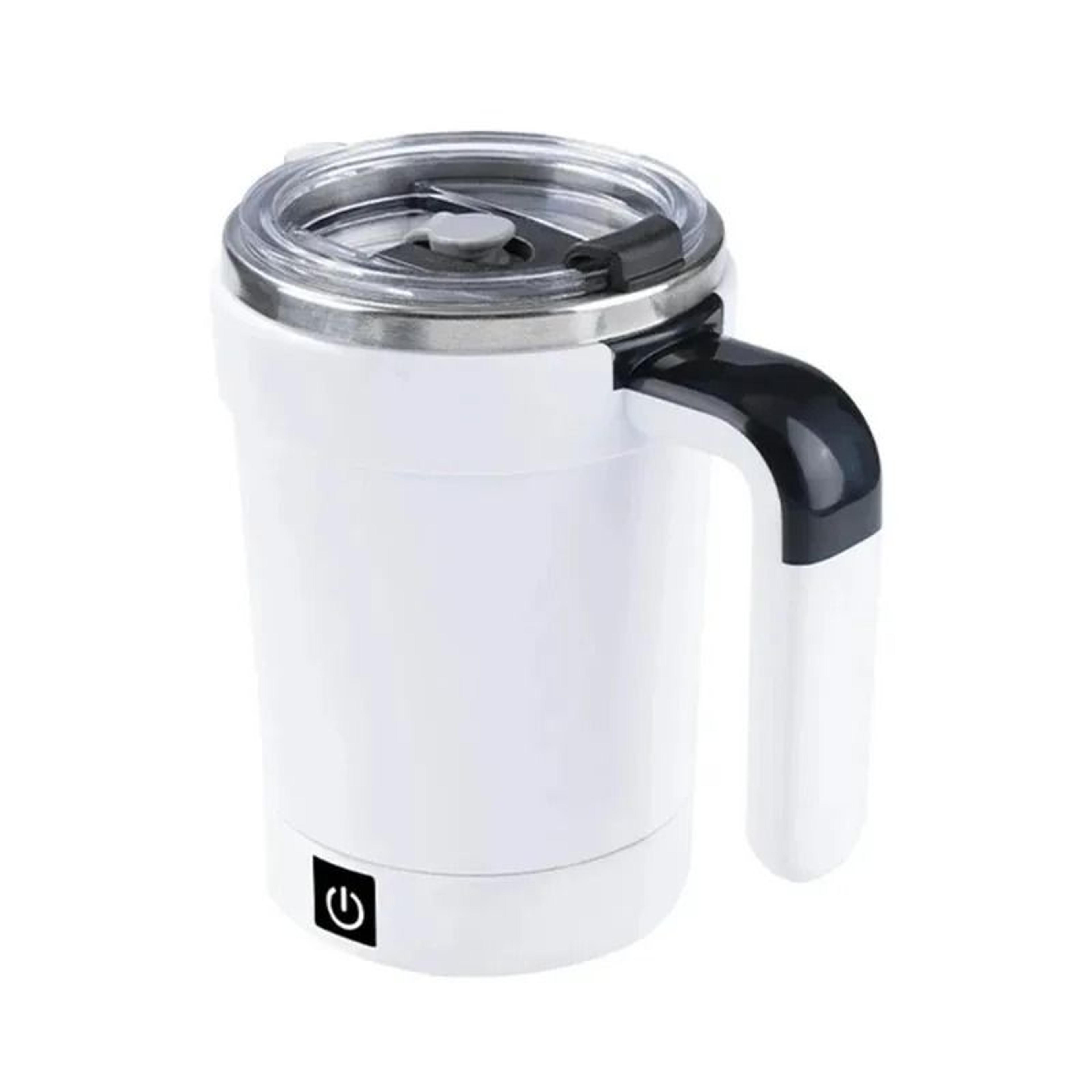 Rechargeable Automatic Stirring Cup Stainless Steel Magnetic Self Stirring Coffee Mug 2