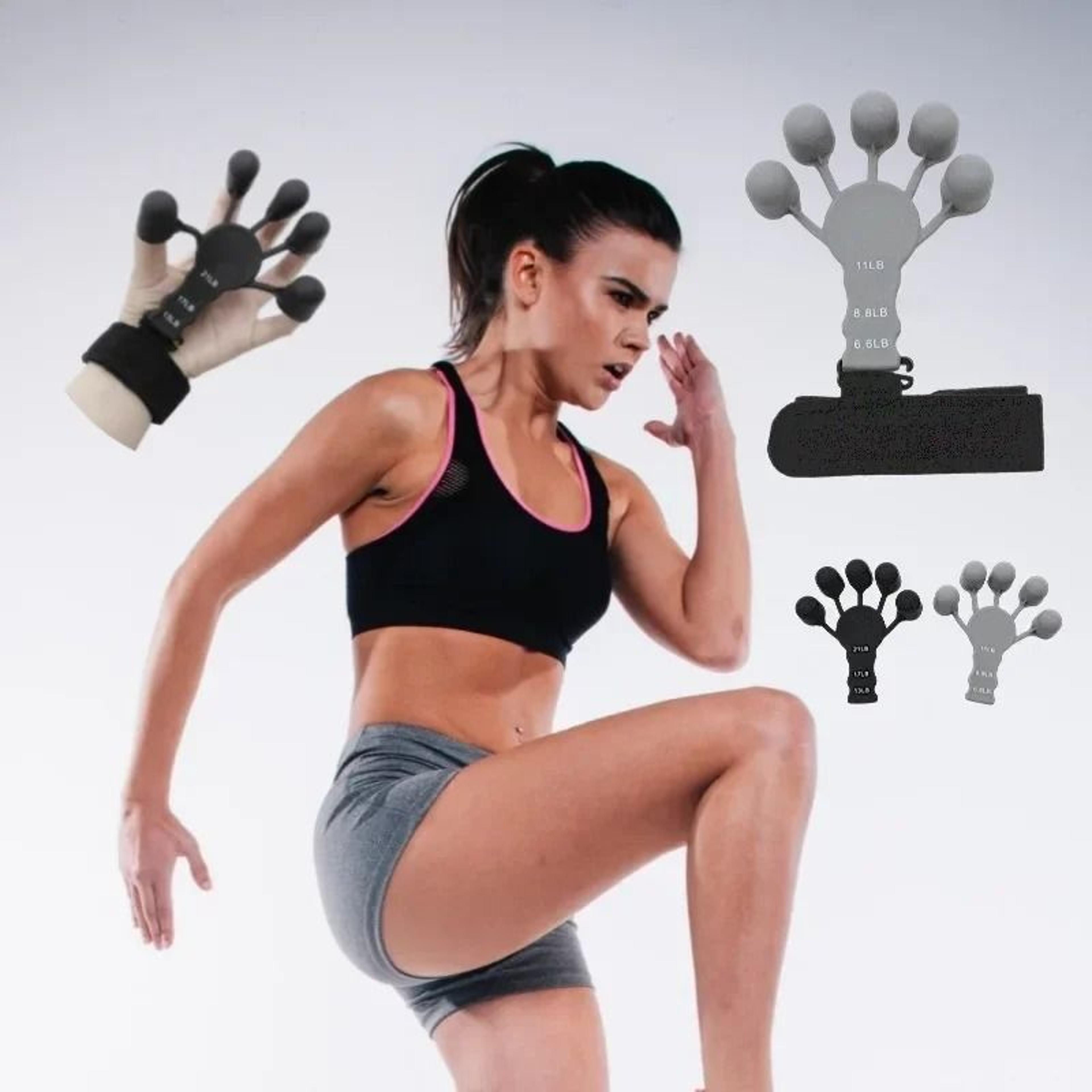 Silicone Finger Exercise Stretcher Hand Strengthener Grip Trainer 6