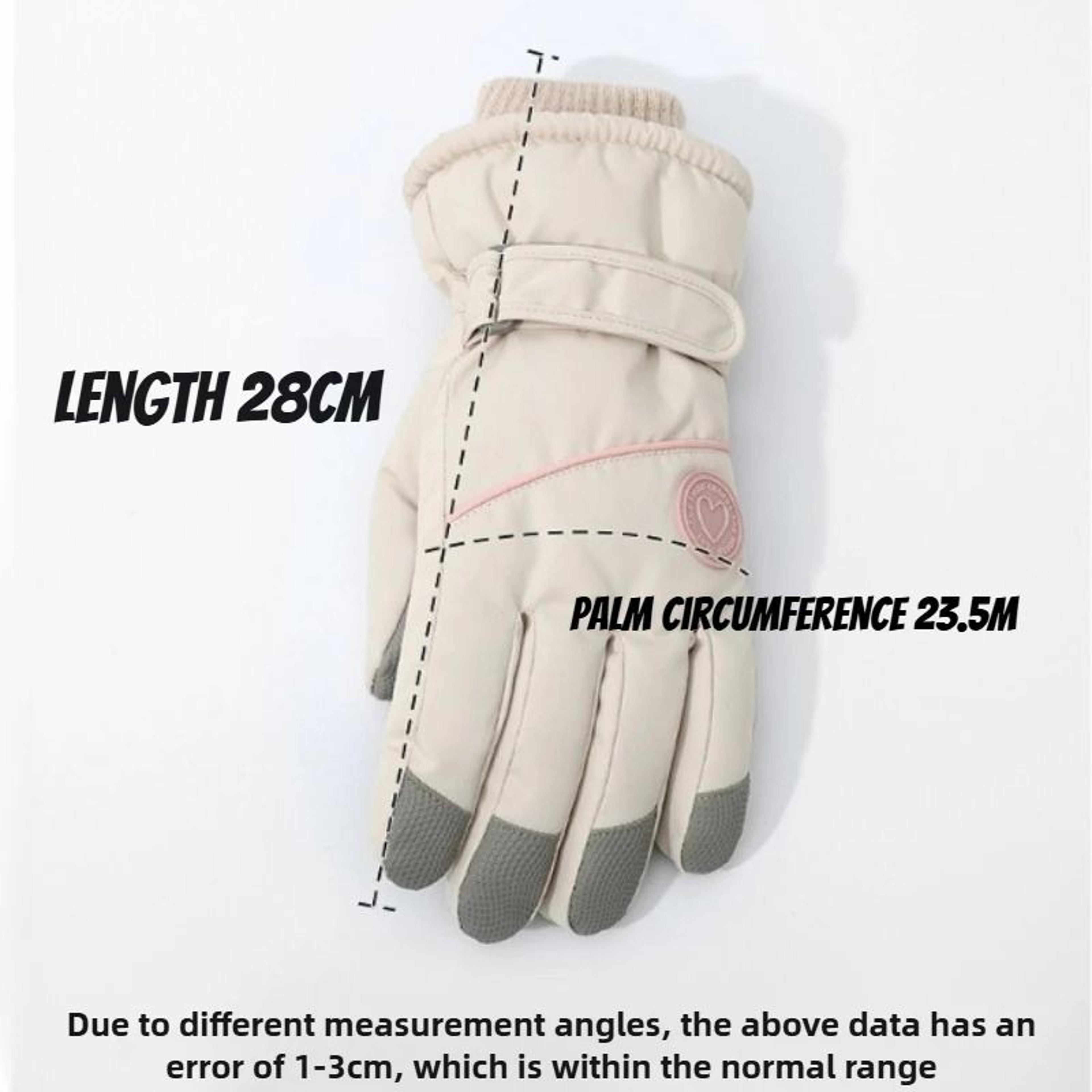 ArcticRide Women Winter Ski Gloves Fleece Lined Touchscreen Riding Gloves 7
