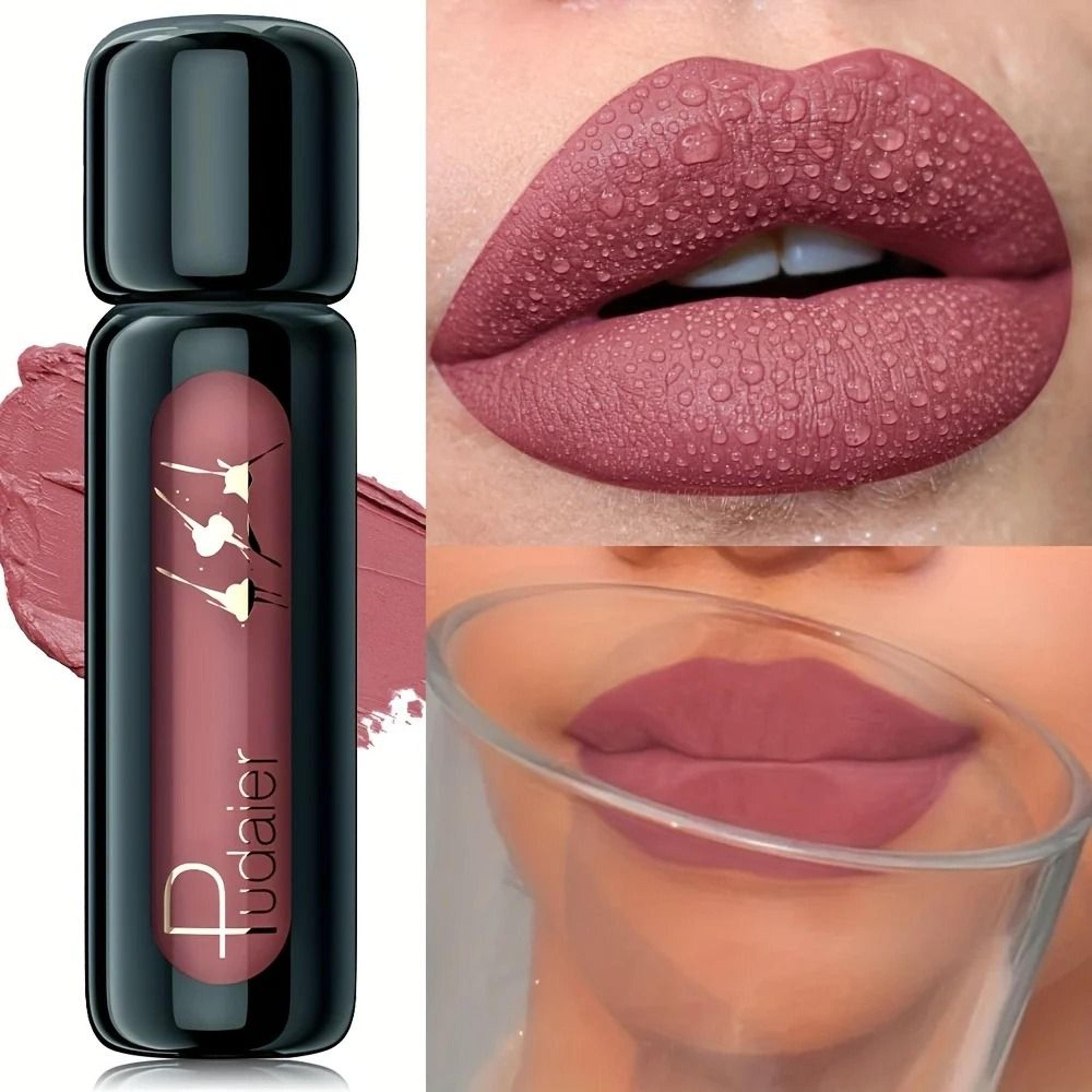 VelvetBloom Matte Velvet Lip Gloss High Pigment Liquid Lip Mud 15