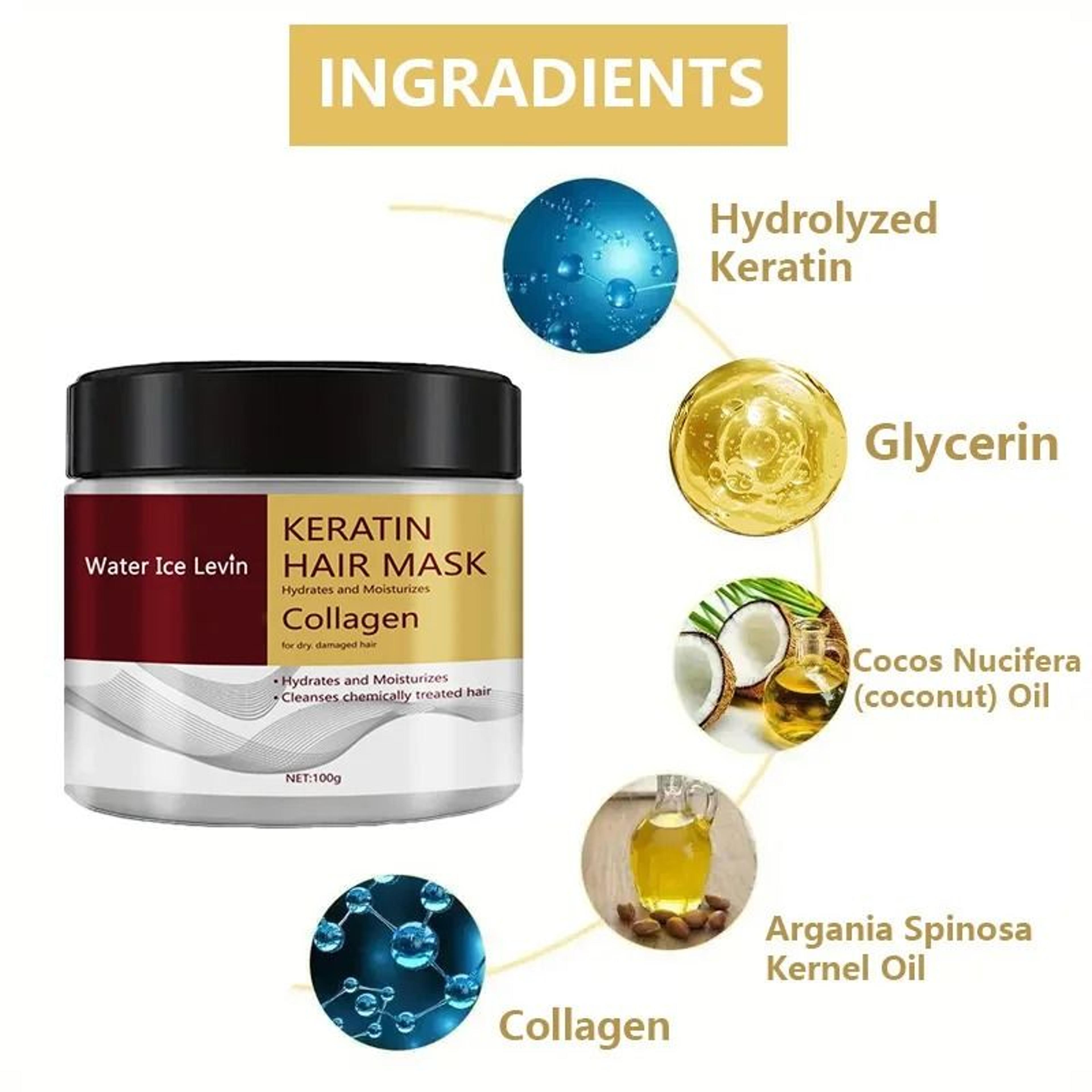 RevitaSilk Collagen Keratin Hair Mask Deep Repair Conditioner 7