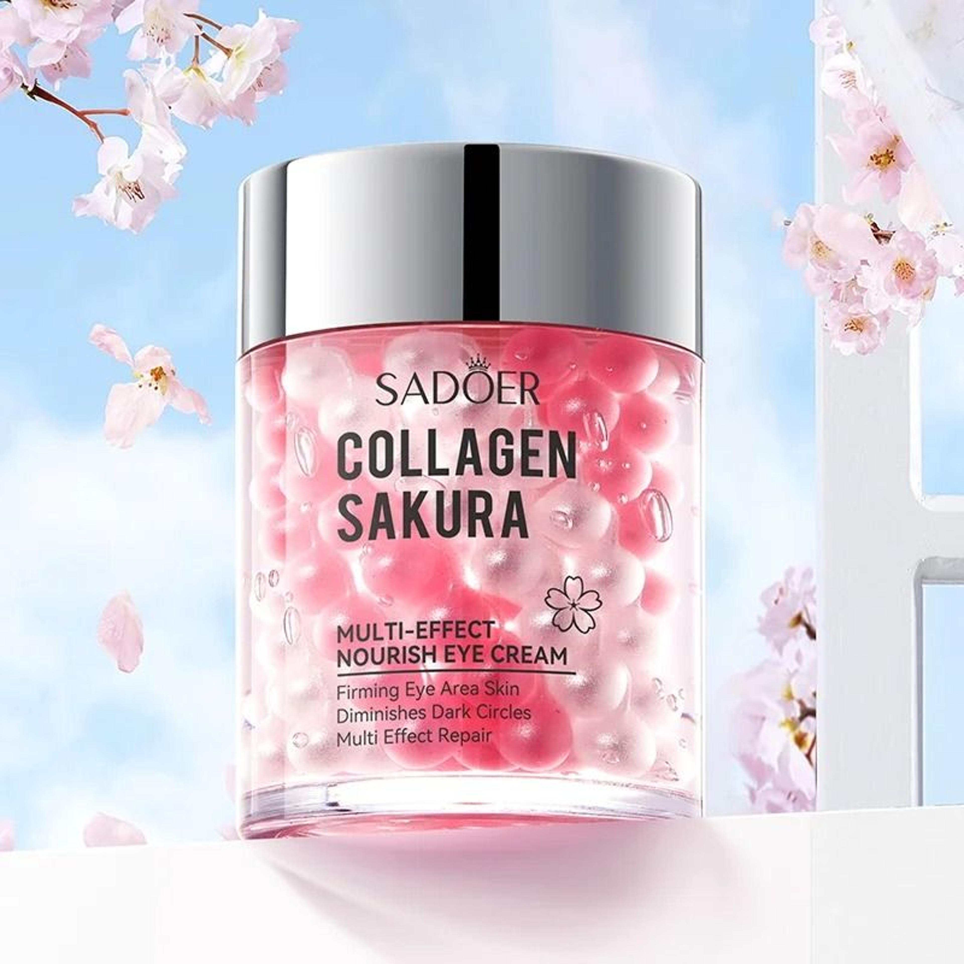 SADOER Sakura Anti Aging Hydrating Eye Cream For Dark Circles 6