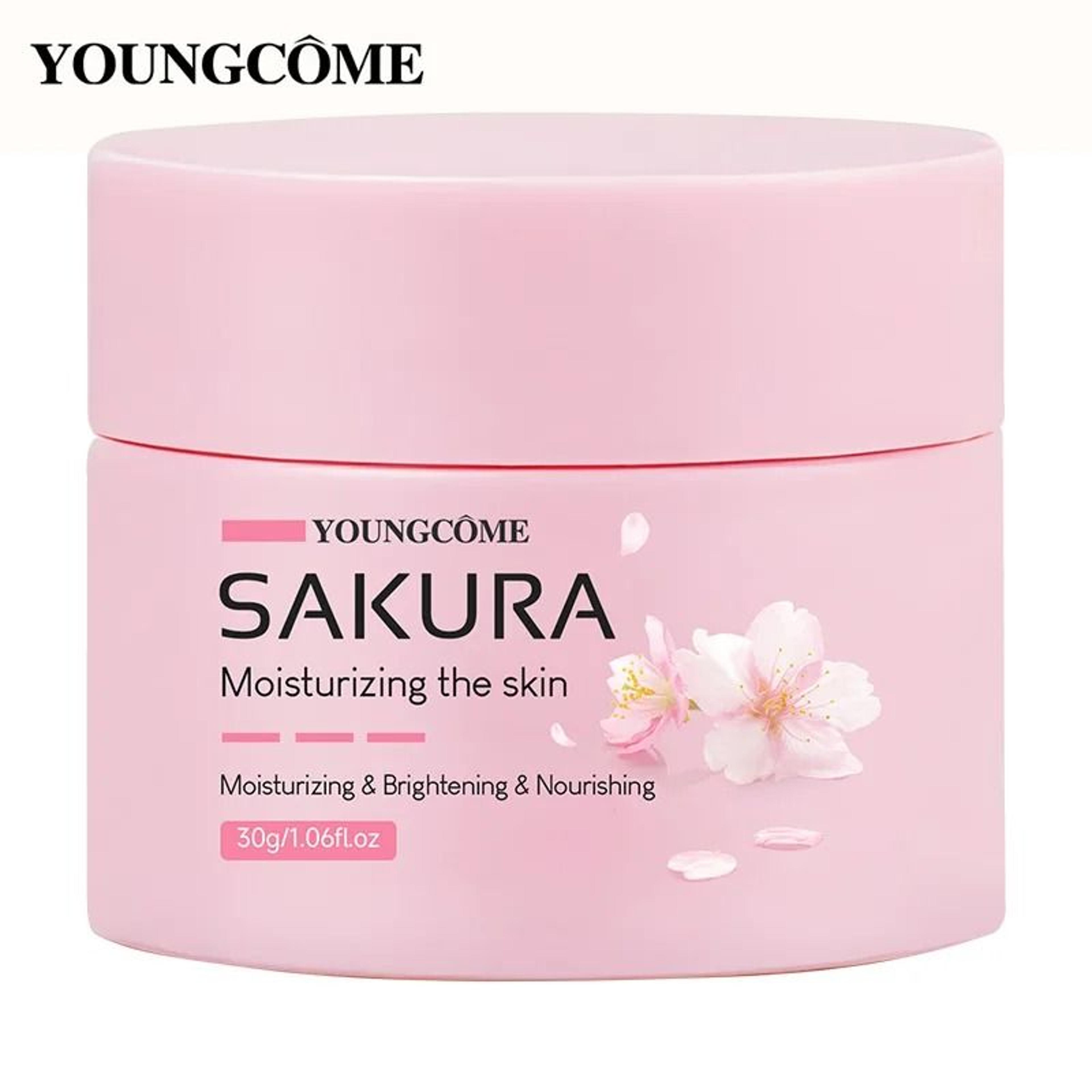 Sakura Glow Anti Aging Moisturizer With Cherry Blossom Essence 0