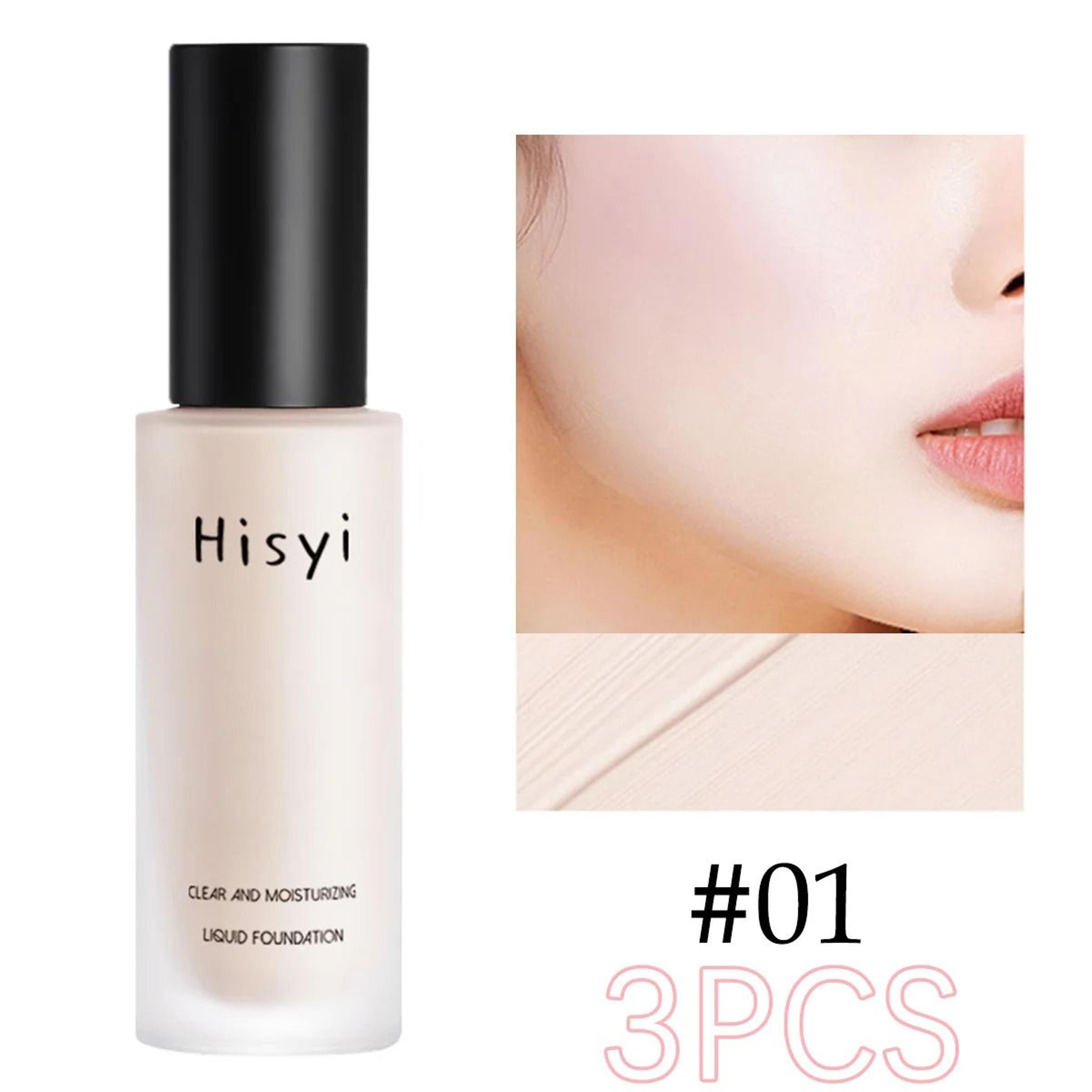 Liquid Foundation Natural Coverage Lightweight Flawless Finish 7