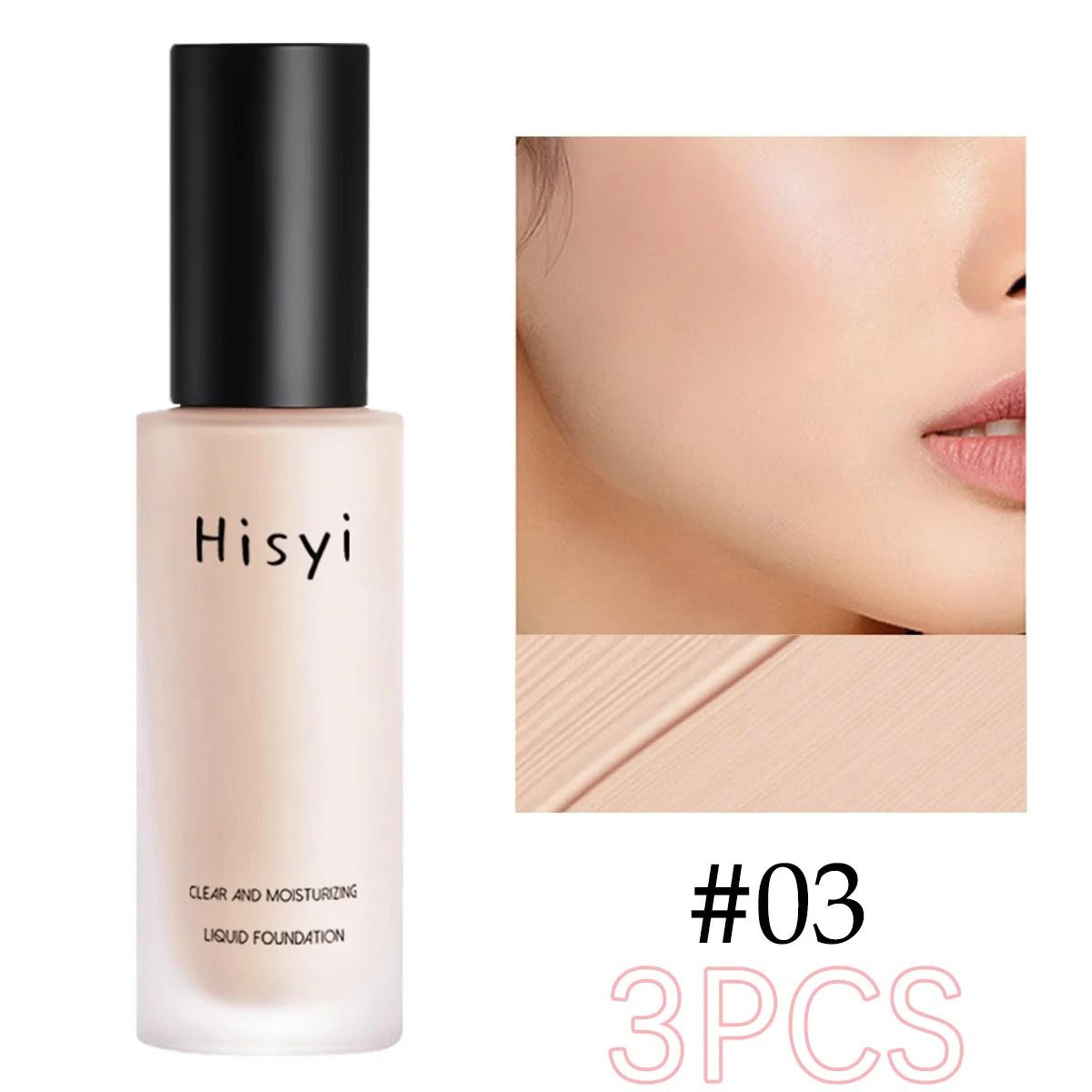 Liquid Foundation Natural Coverage Lightweight Flawless Finish 9