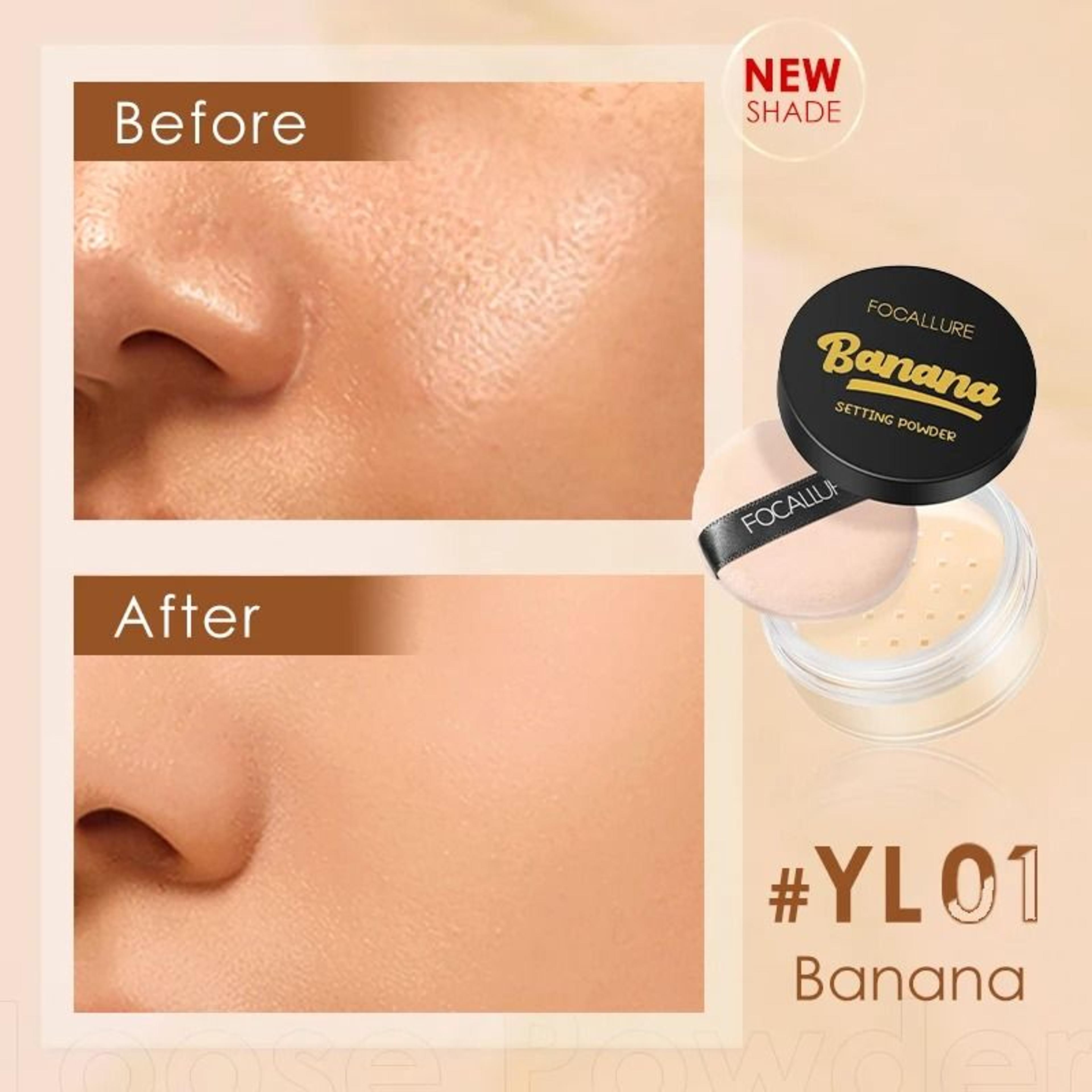 Focallure Invisible Finish Loose Setting Powder Translucent Oil Control Face Powder 9
