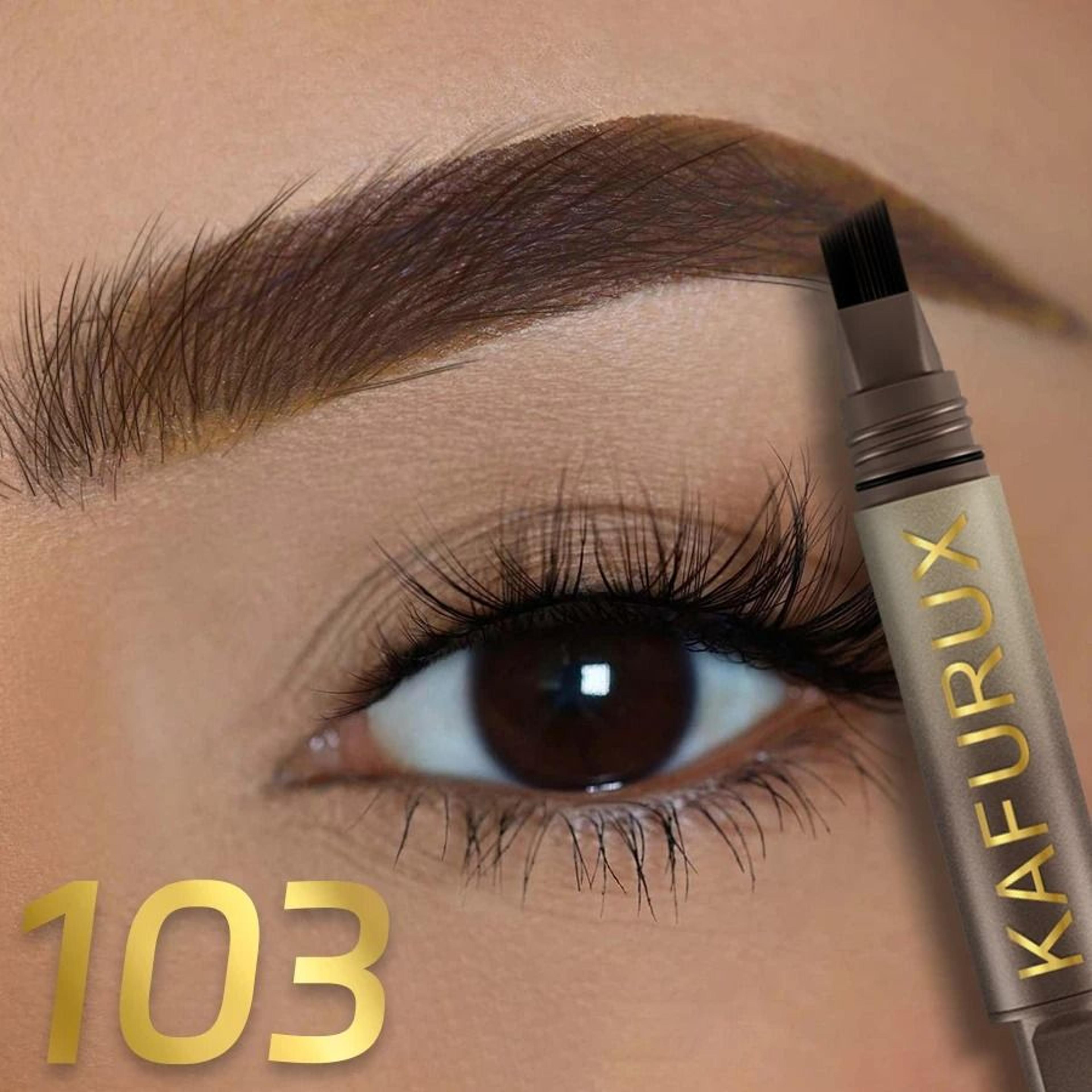 3D Waterproof Eyebrow Pencil With Brush For Natural Long Lasting Brows 2