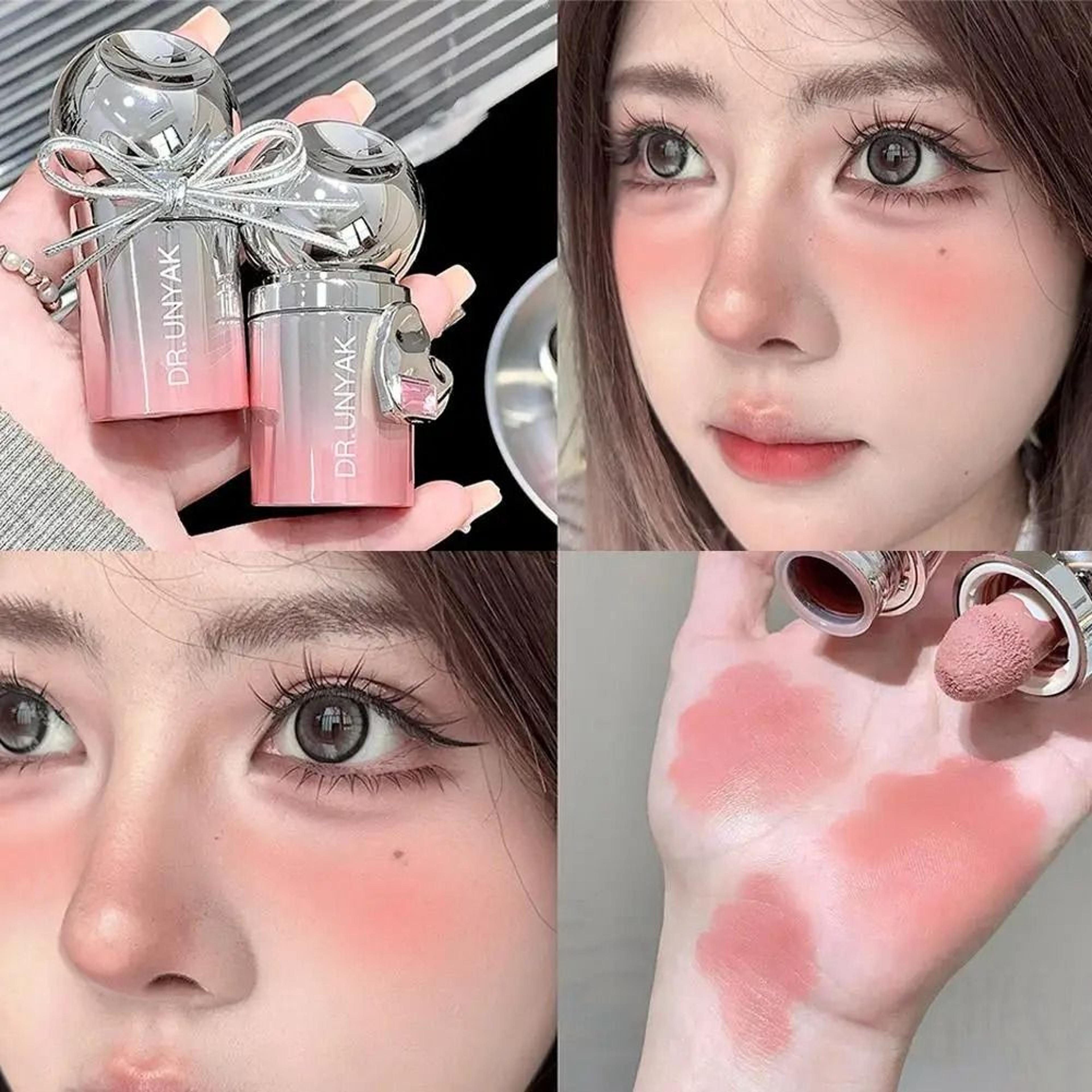 Velvet Matte Liquid Blush With Sponge Applicator 3