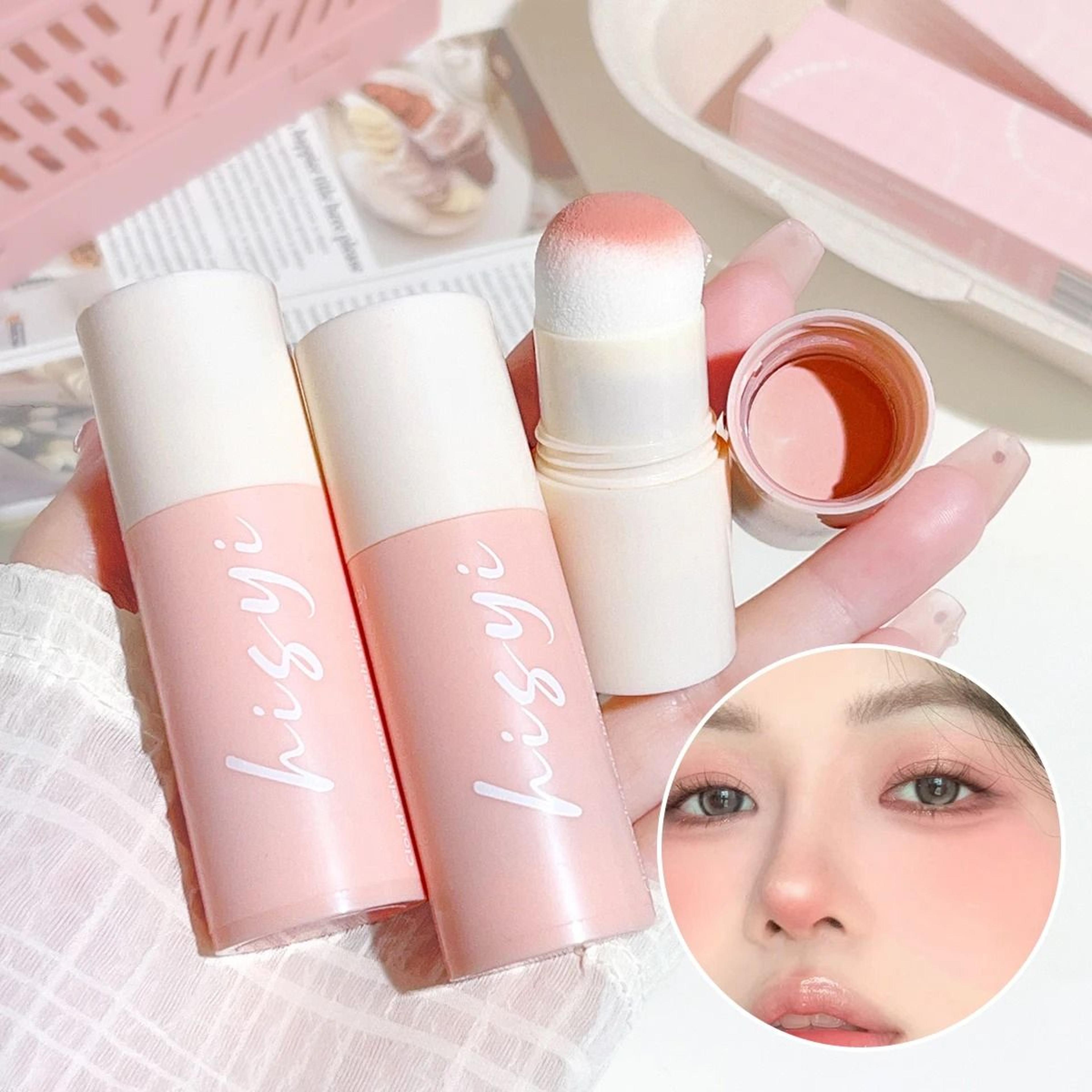 HISYI Yunrou Soft Fog Blush Stick For Lips And Cheeks 6