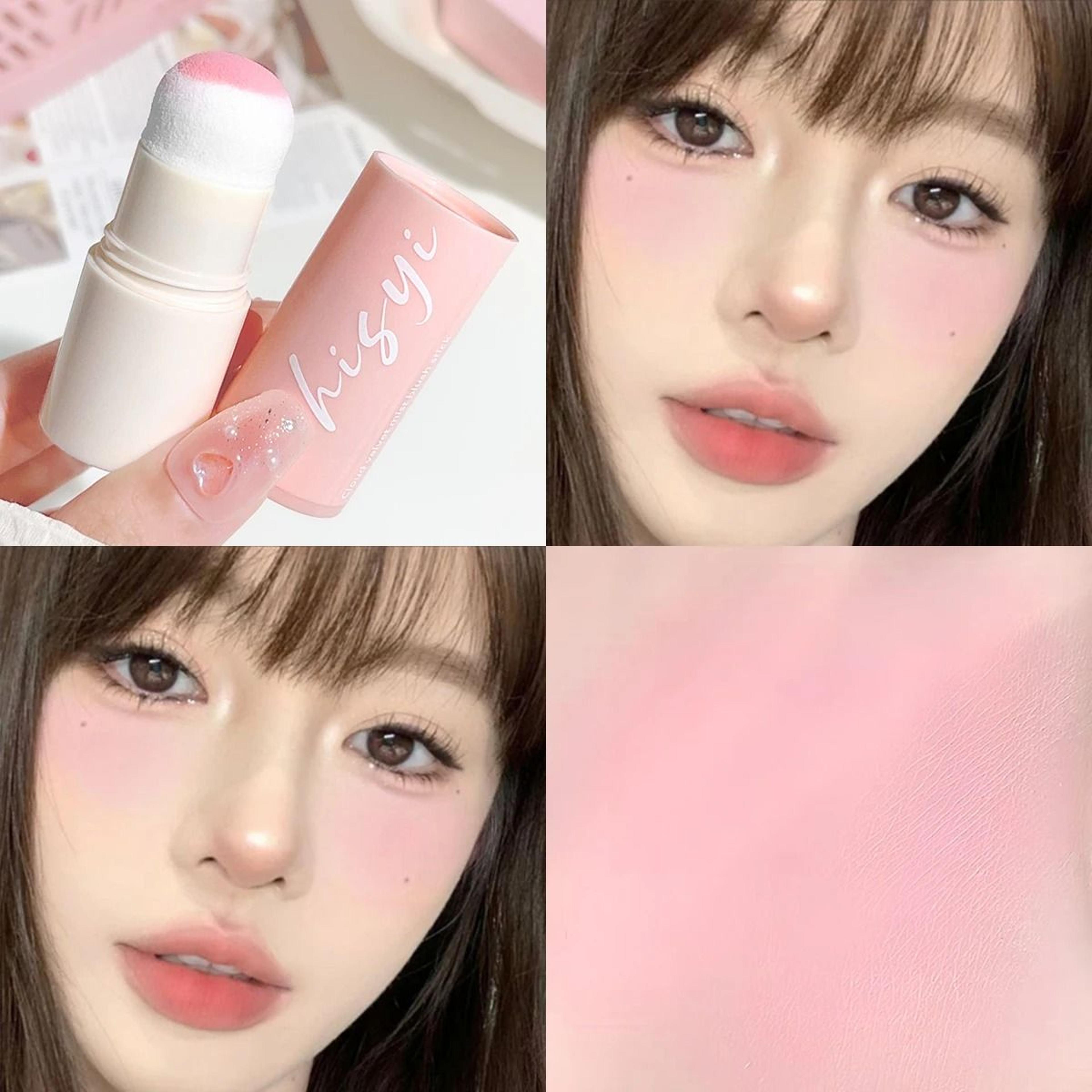 HISYI Yunrou Soft Fog Blush Stick For Lips And Cheeks 9