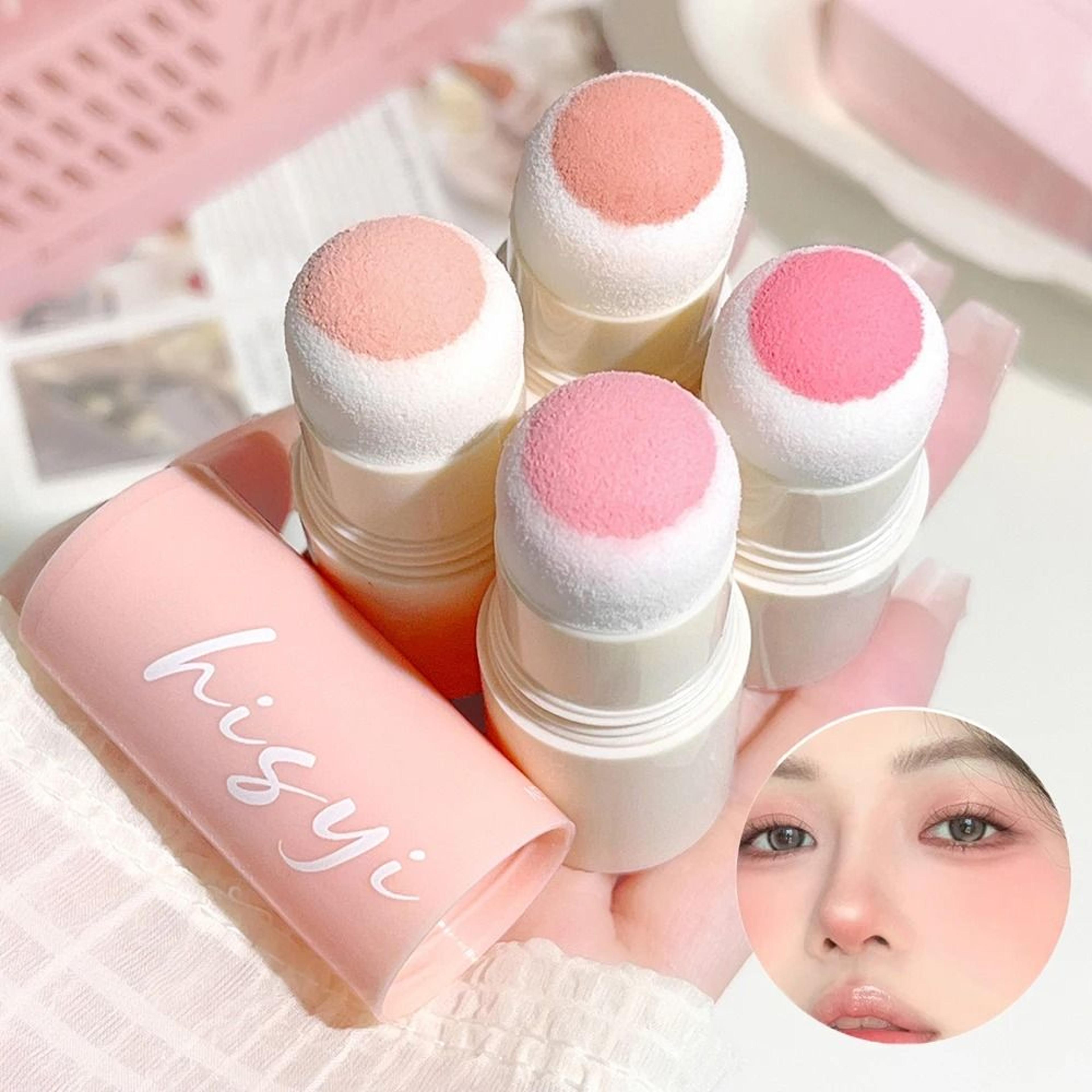 hisyi yunrou soft fog blush stick for lips and cheeks