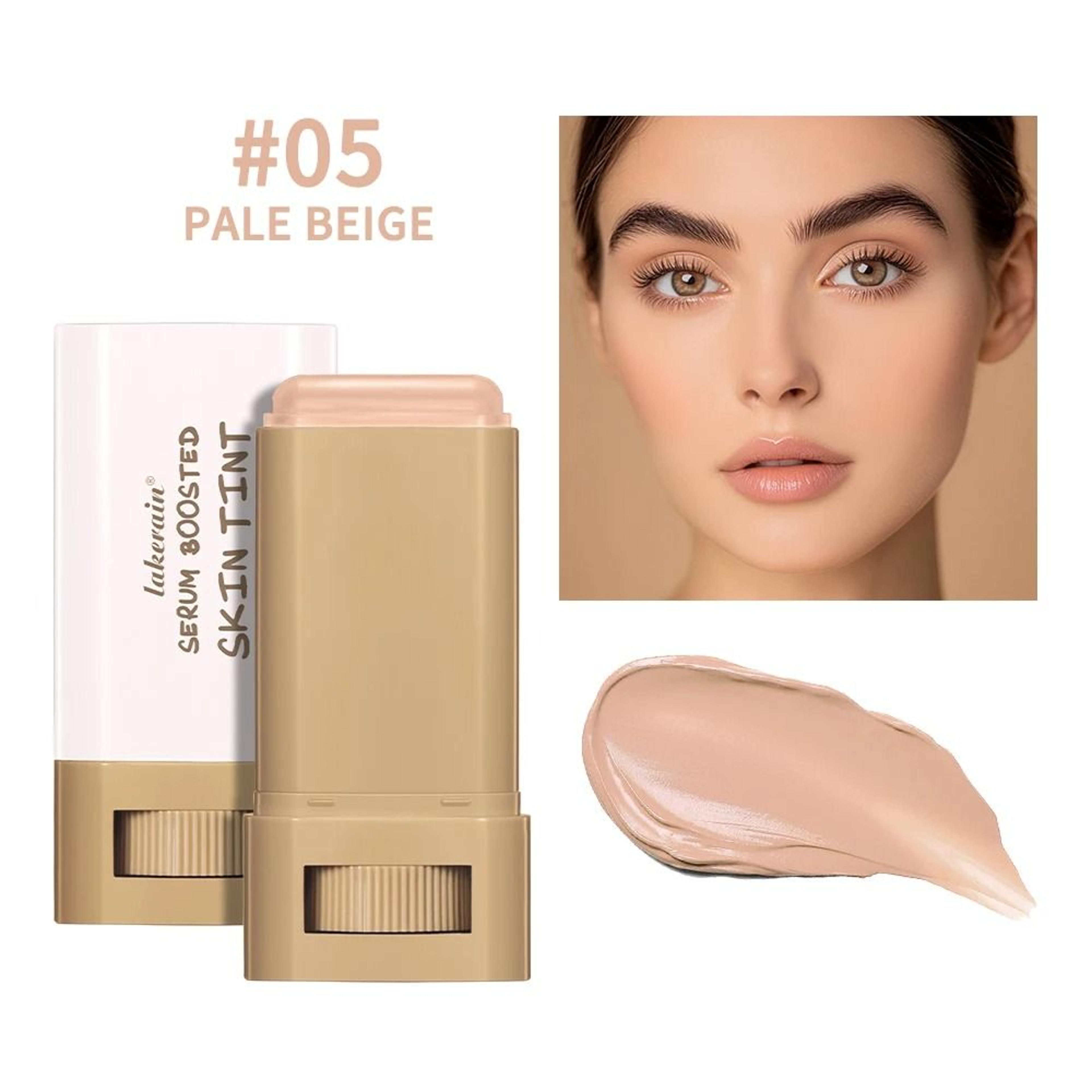 Serum Boosted Skin Tint Foundation Stick With Plumping Coverage 5