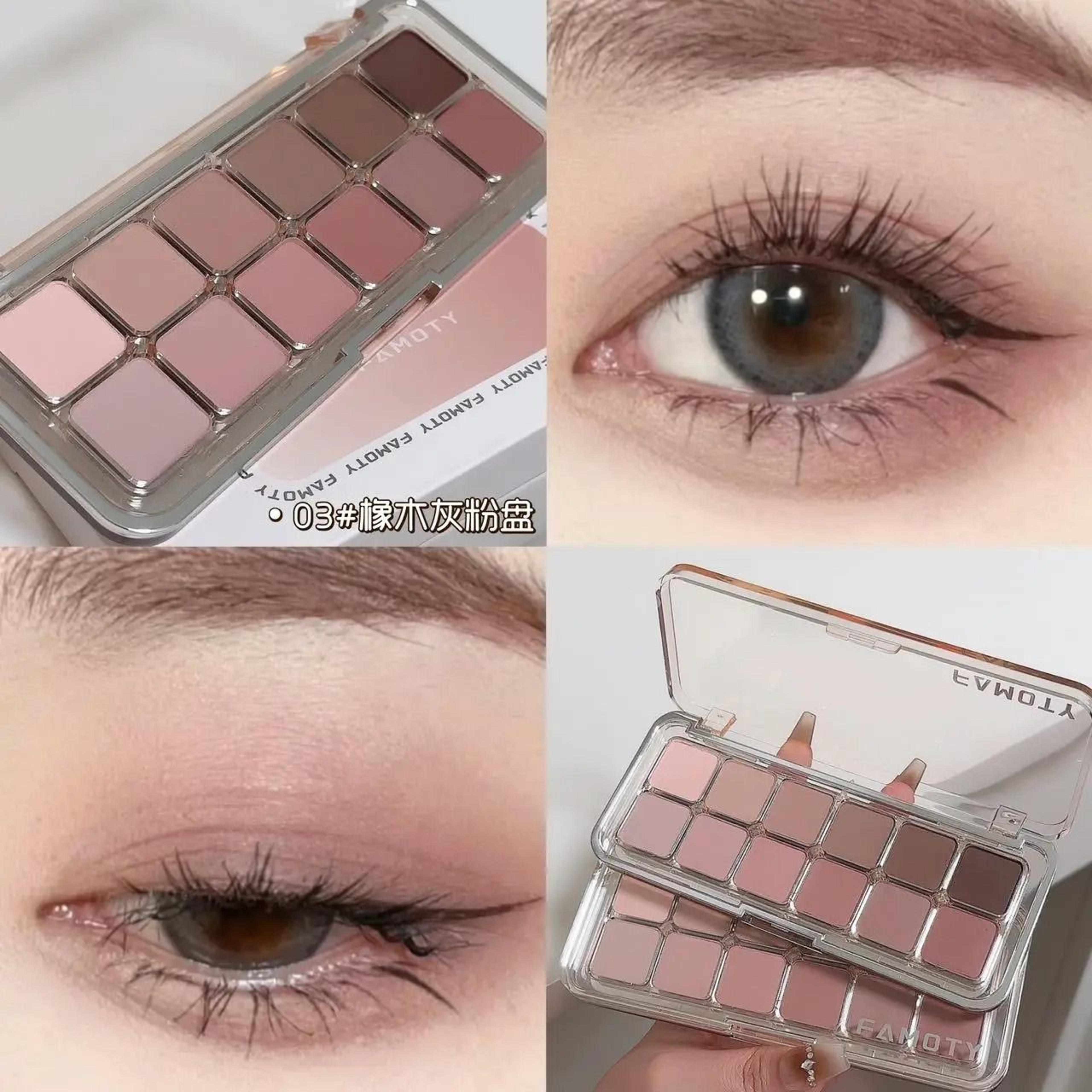 12 Color All Matte Earth Tone Eyeshadow Palette 3