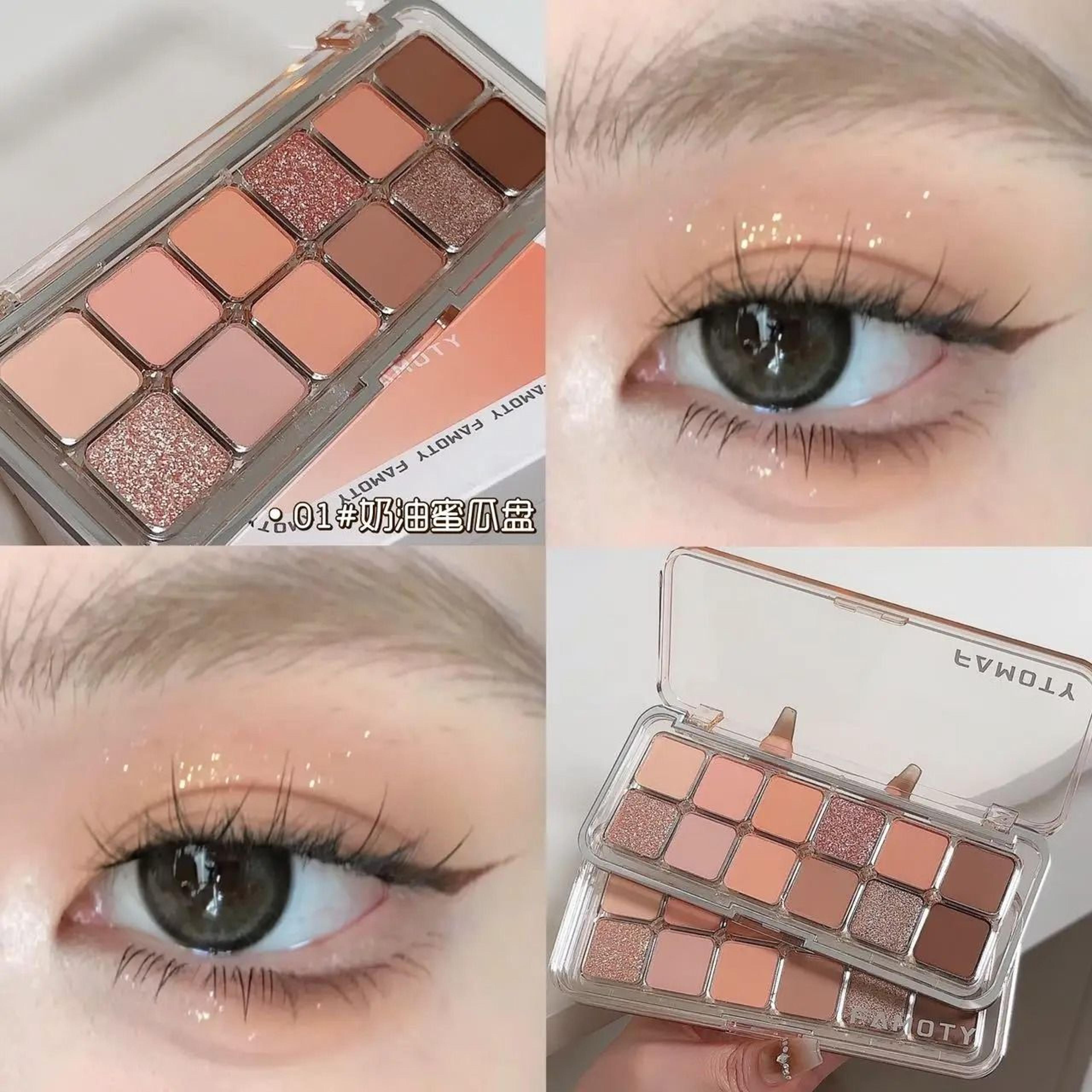 12 Color All Matte Earth Tone Eyeshadow Palette 2