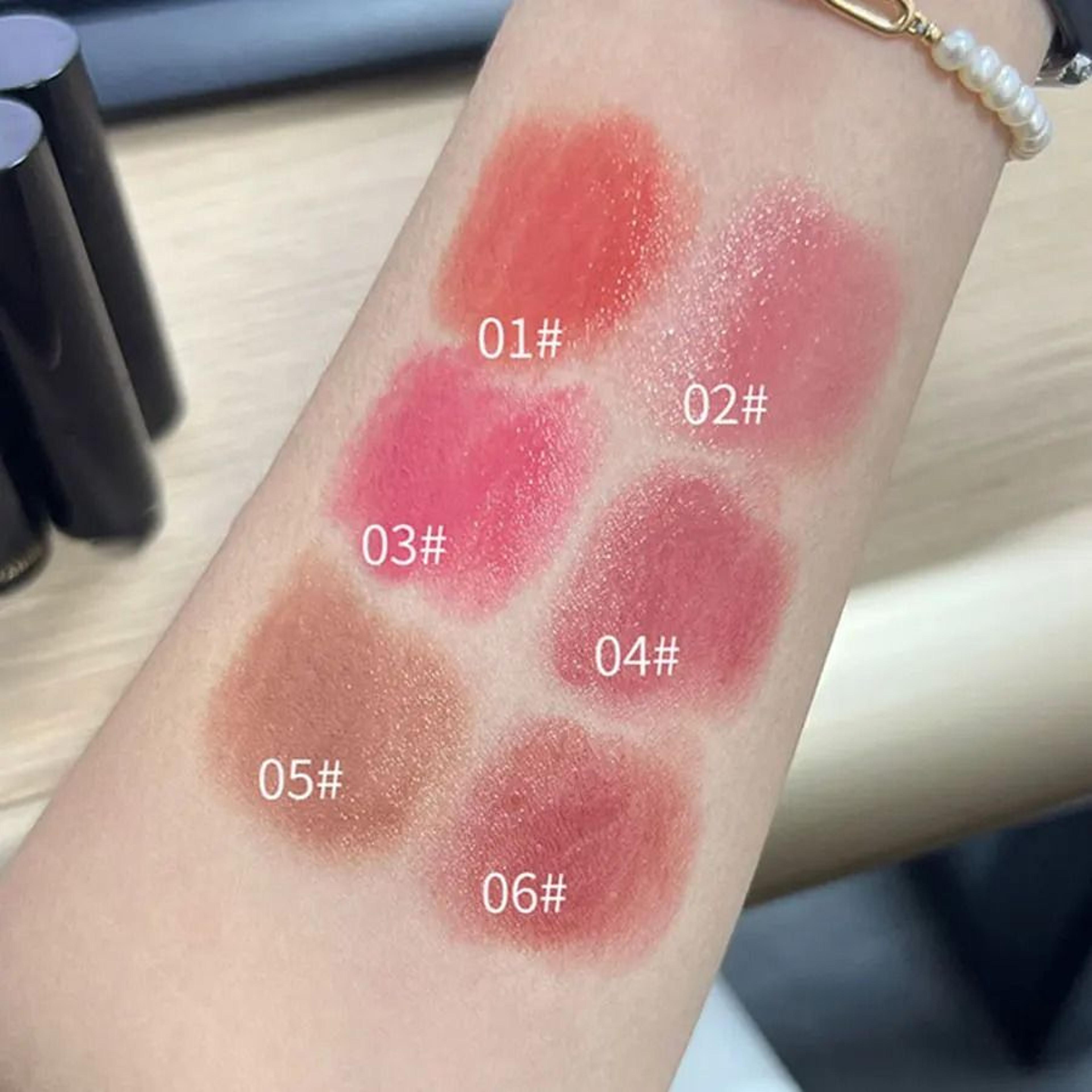 Red Brown Waterproof Moisturizing Lipstick With Mirror Finish 0