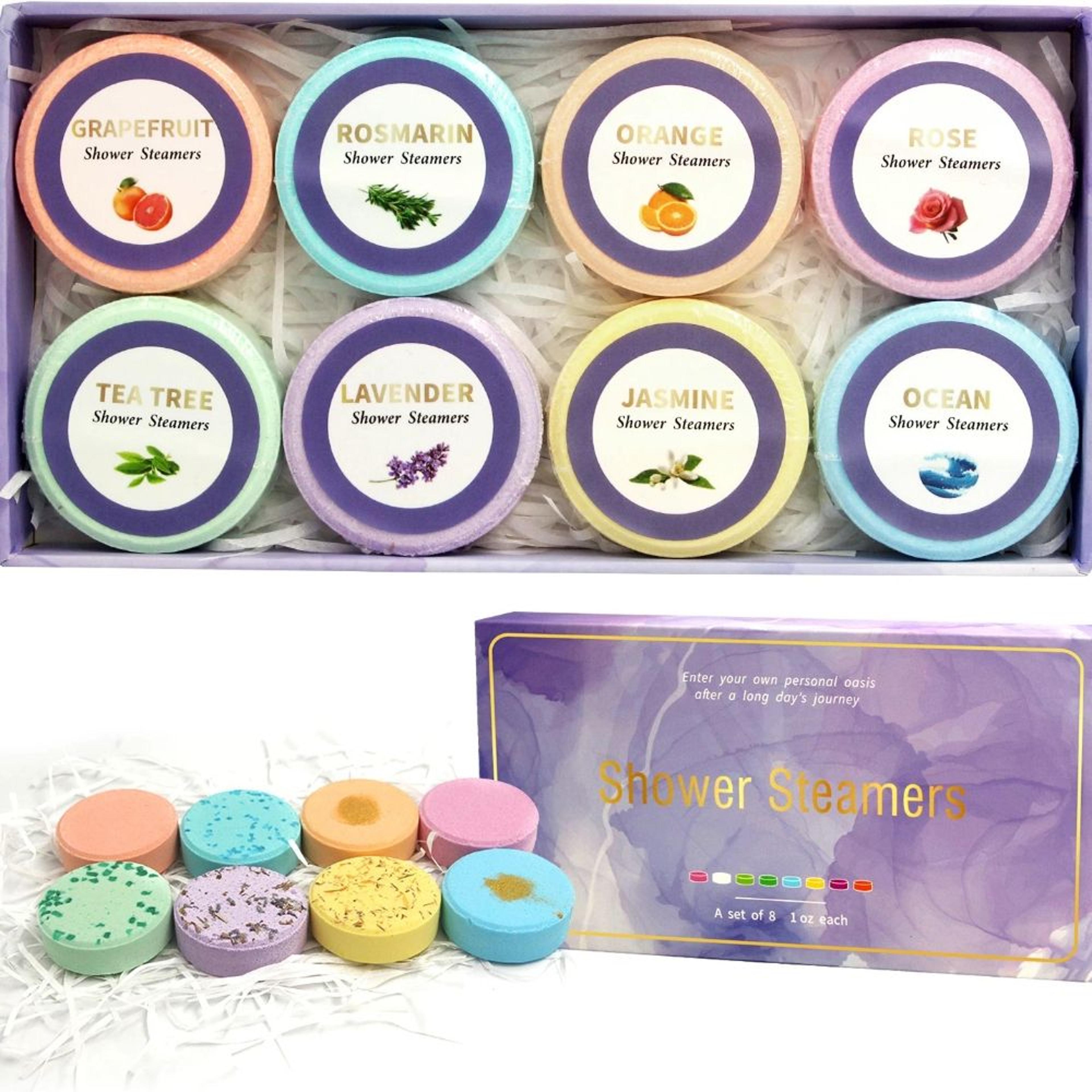 Luxury Shower Steamers 8 Pack Essential Oil Shower Bombs Gift Set 1