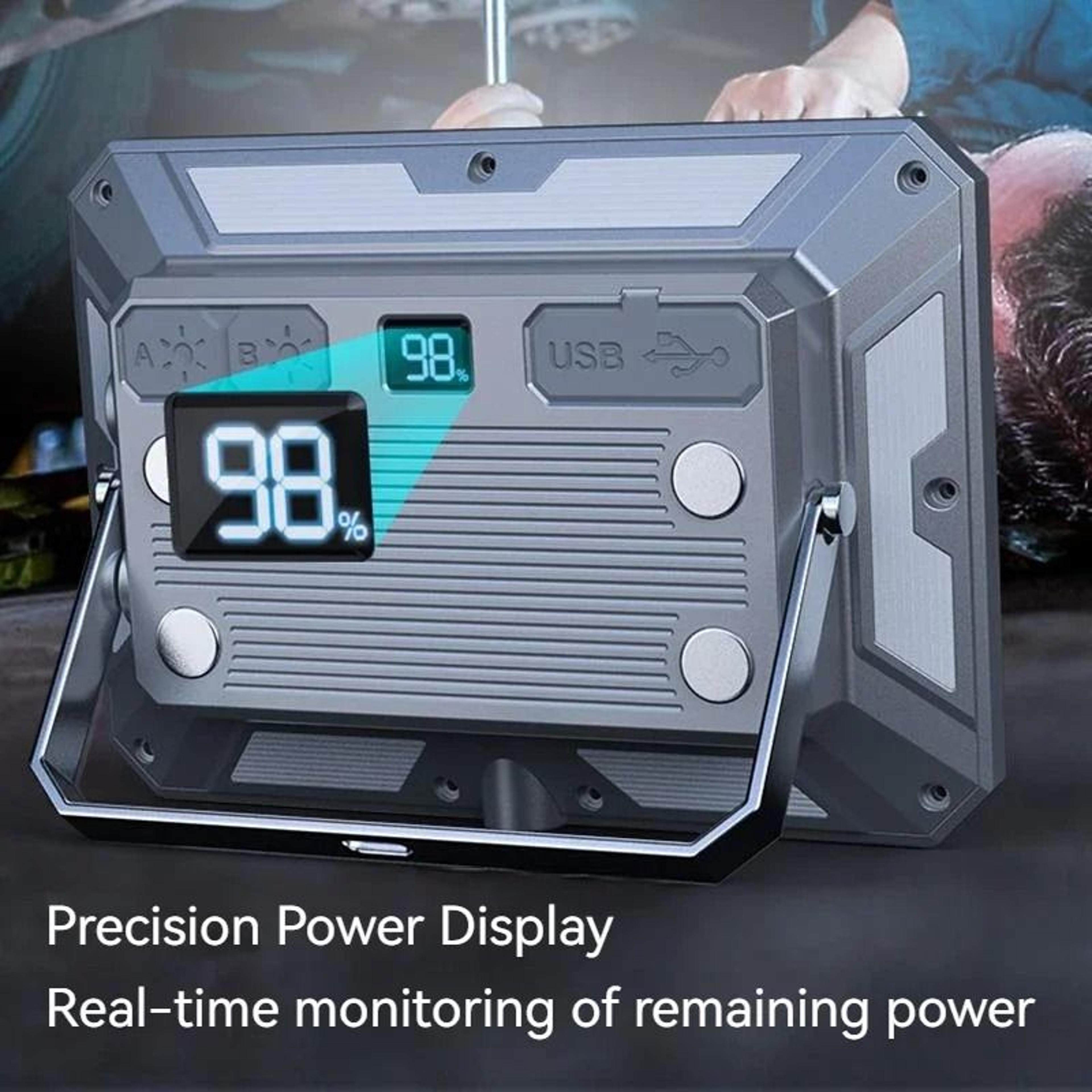 Rechargeable LED Camping Tent Light High Power Waterproof Emergency Lantern 1