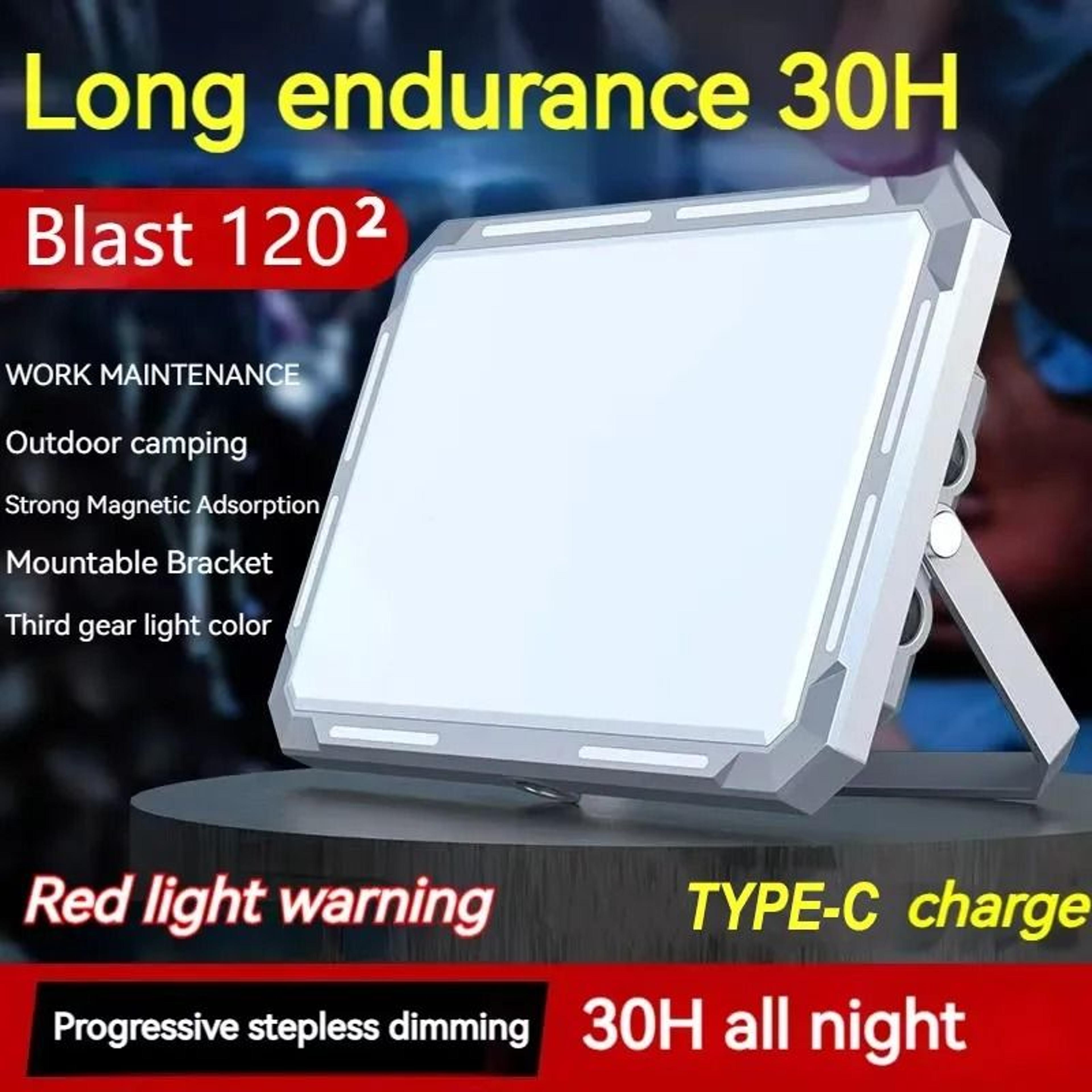 Rechargeable LED Camping Tent Light High Power Waterproof Emergency Lantern 3