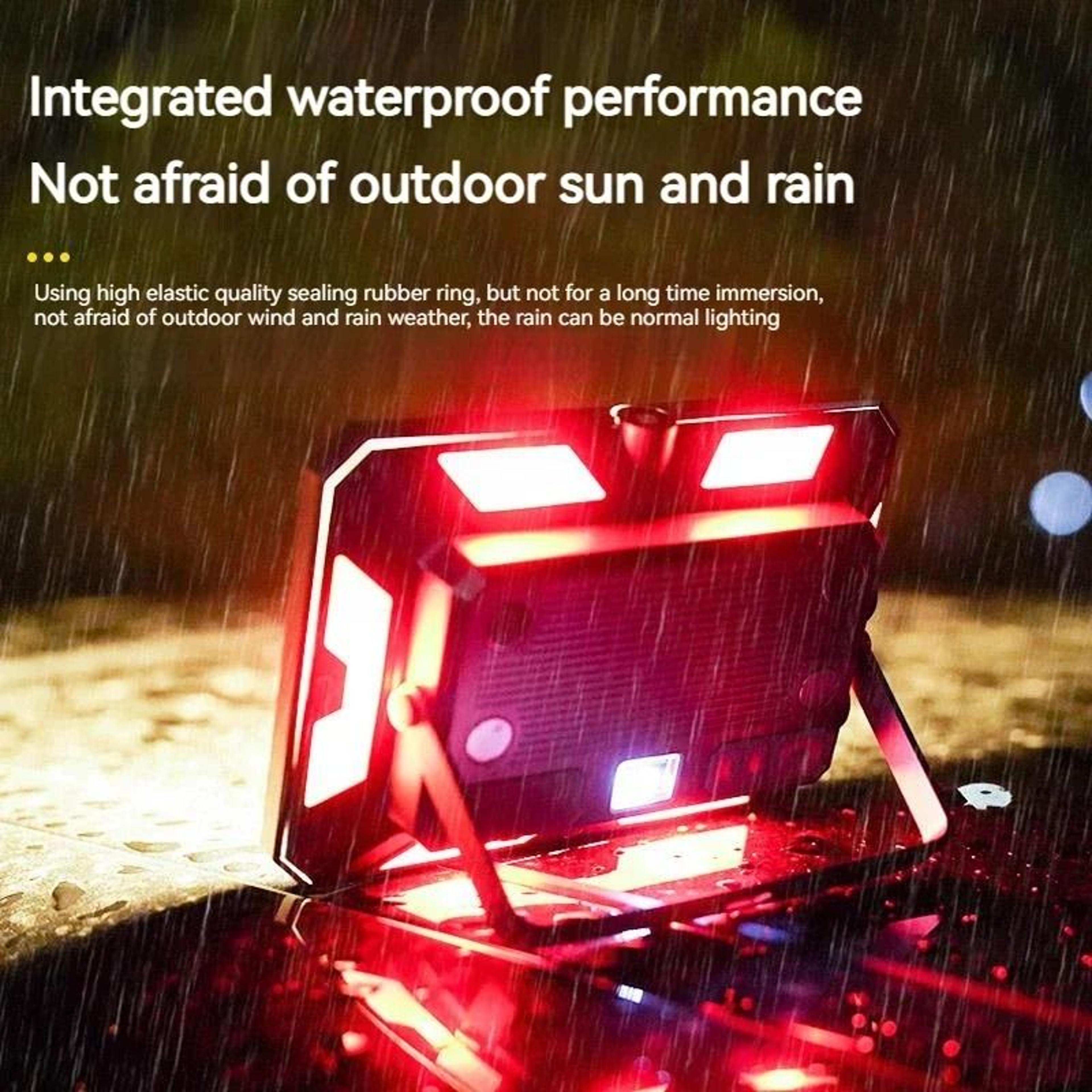 Rechargeable LED Camping Tent Light High Power Waterproof Emergency Lantern 5