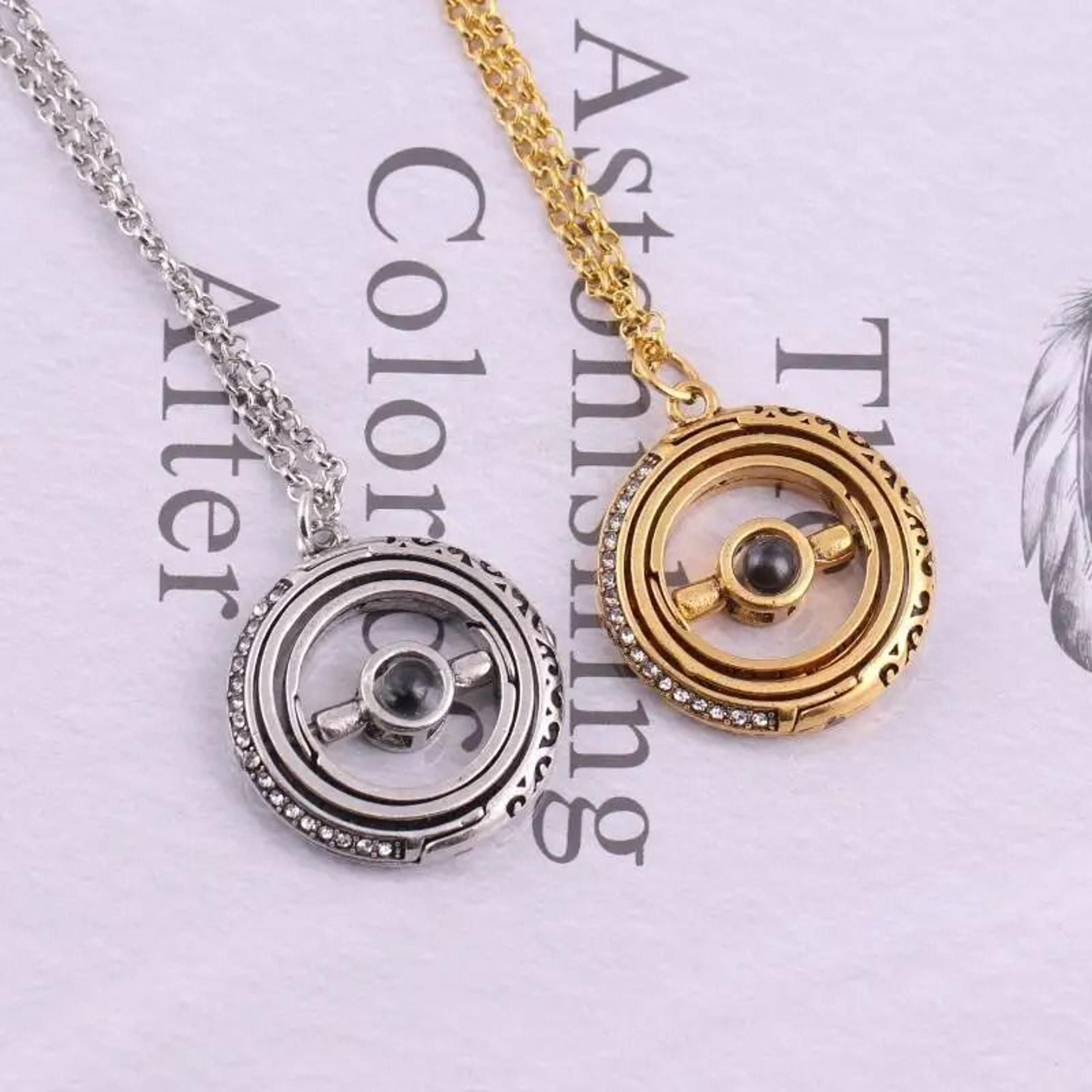100 Languages I Love You Projection Pendant Necklace For Couples 3