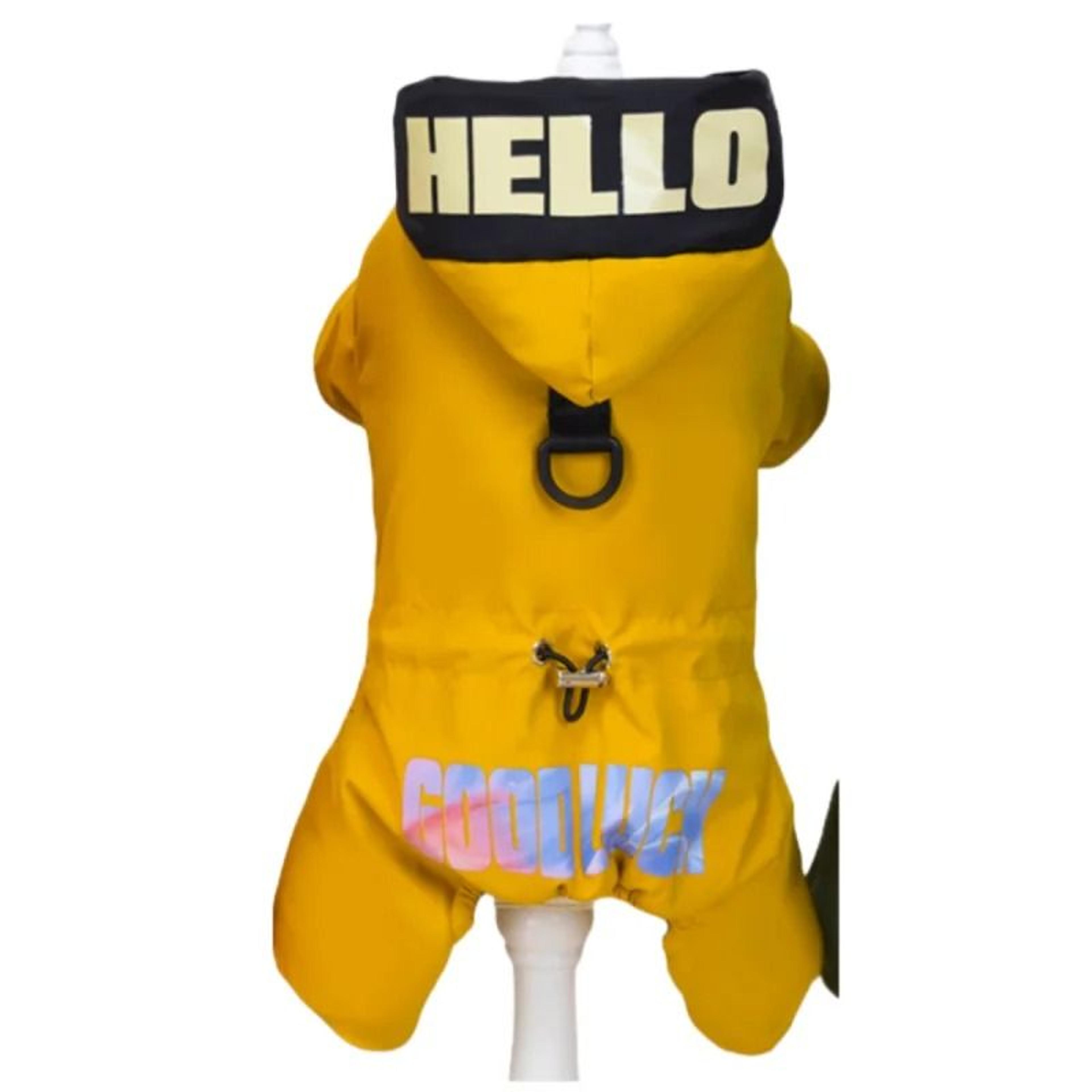 Waterproof Winter Dog Jumpsuit Warm Hooded Pet Coat S To 5XL 6