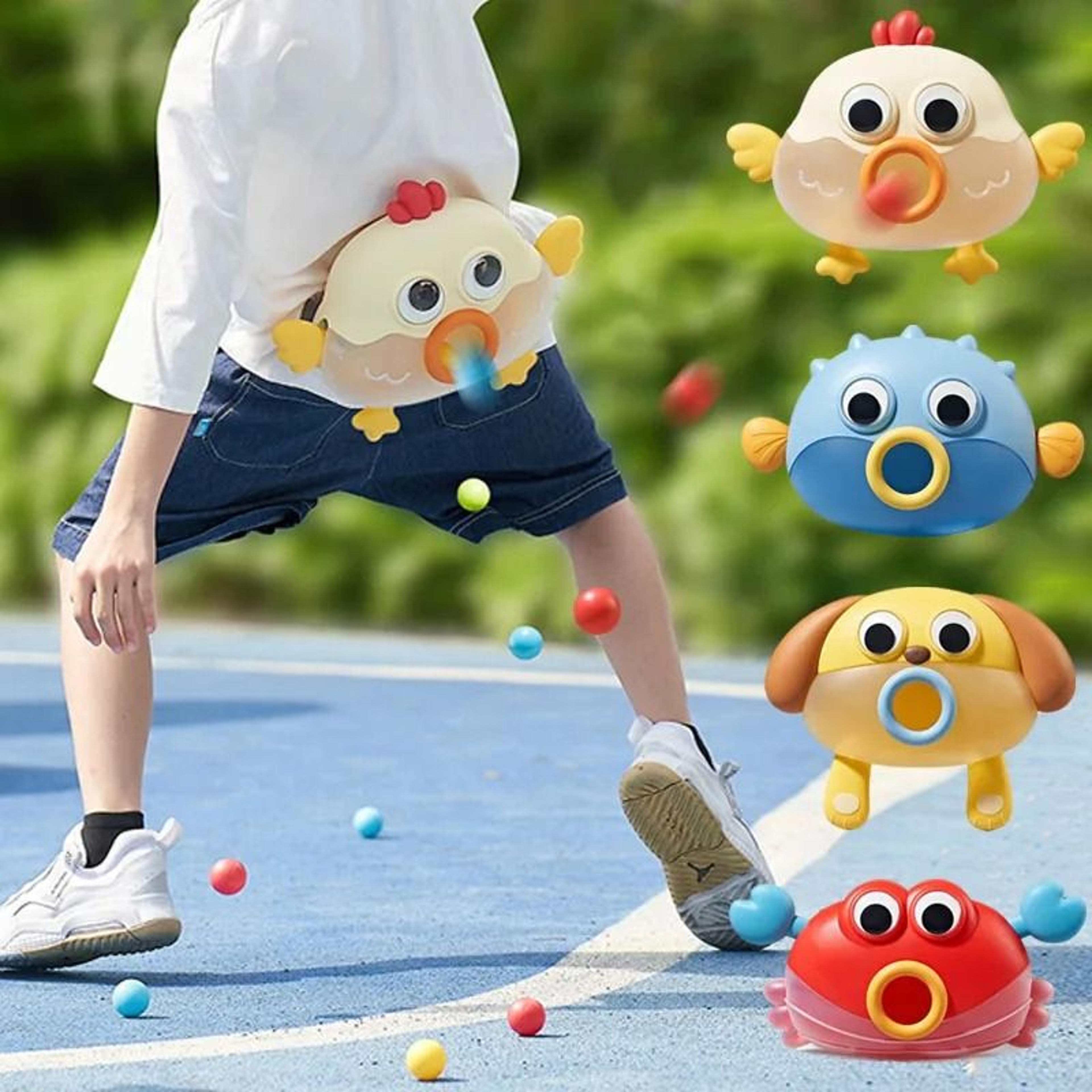 cartoon shake ball game for kids outdoor interactive training toy