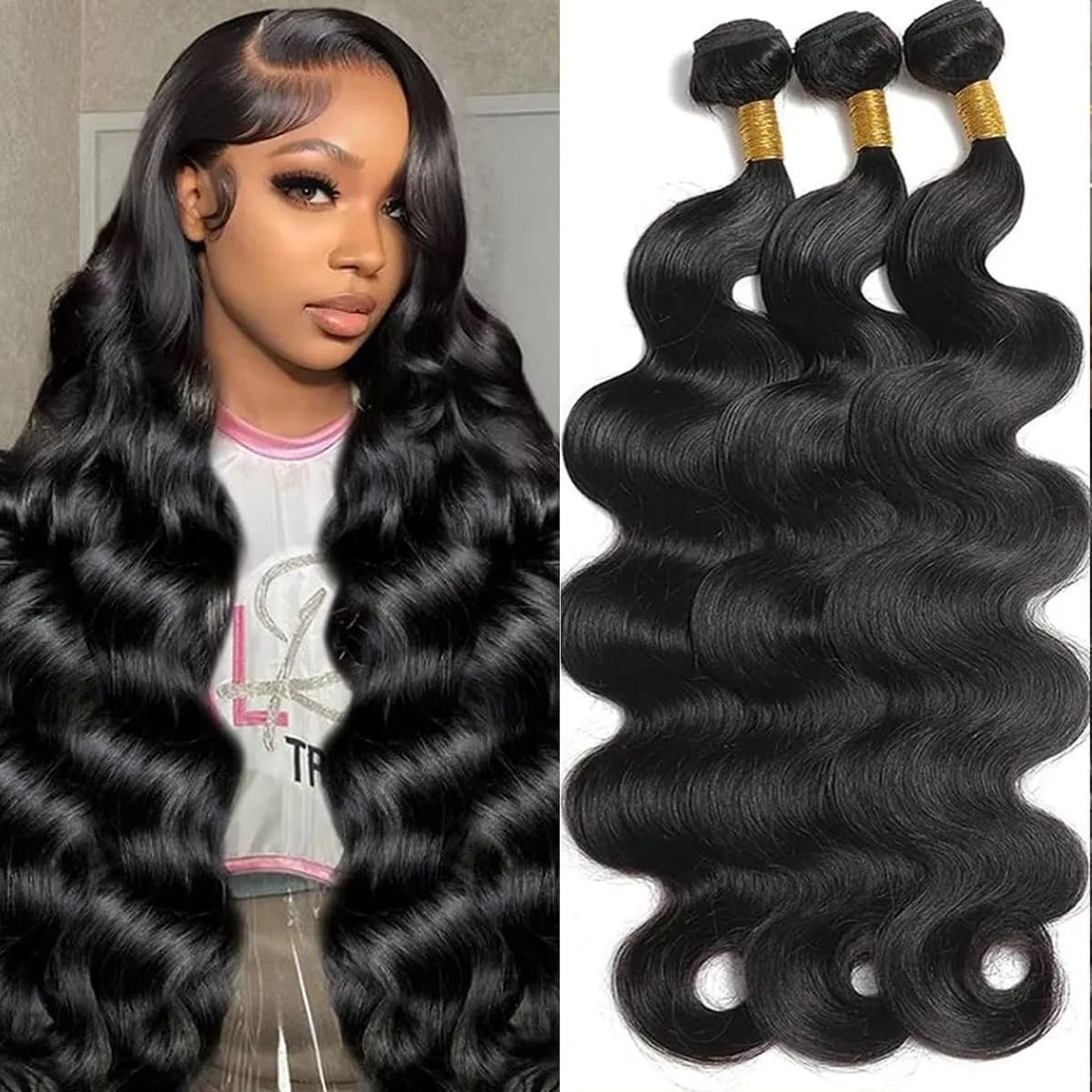 Brazilian Body Wave Remy Human Hair Bundles Double Weft Extensions 38 To 40 Inch 6