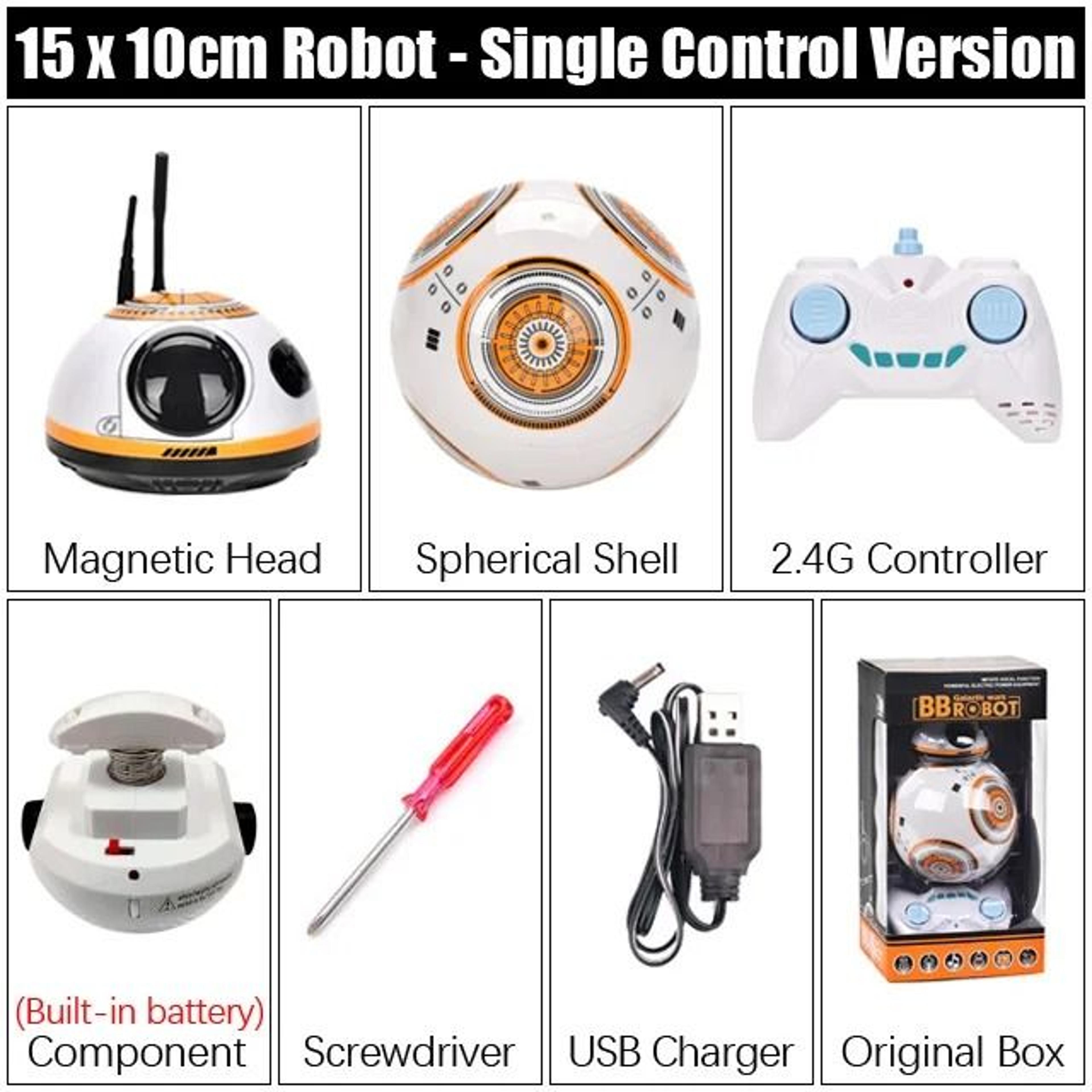 24G Intelligent RC Robot Car With Gesture Control And Sound Effects 5