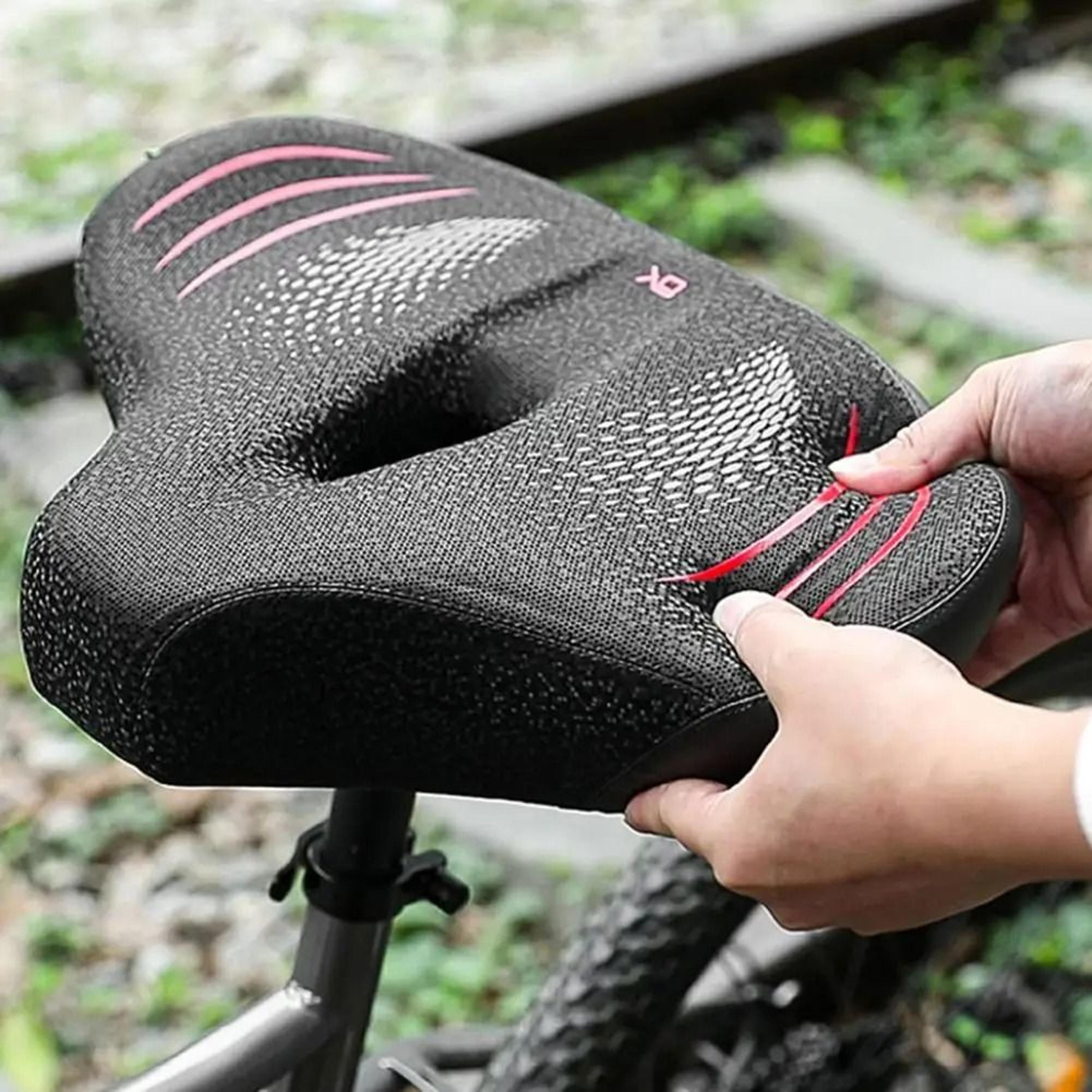 comfort thickened bicycle saddle cushion breathable mtb and road bike seat