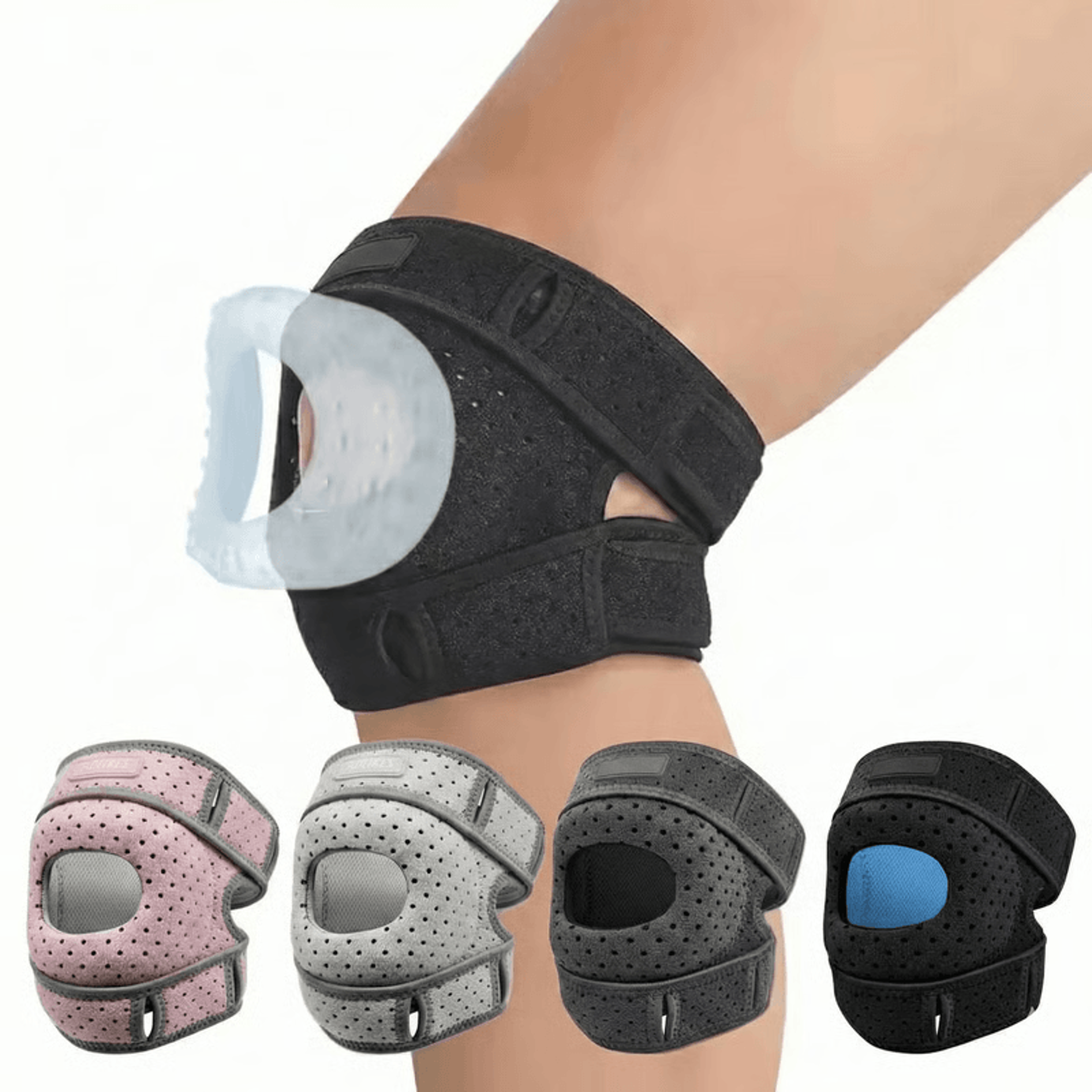 patellar tendon knee brace strap for kneecap support, comfort, and daily stability
