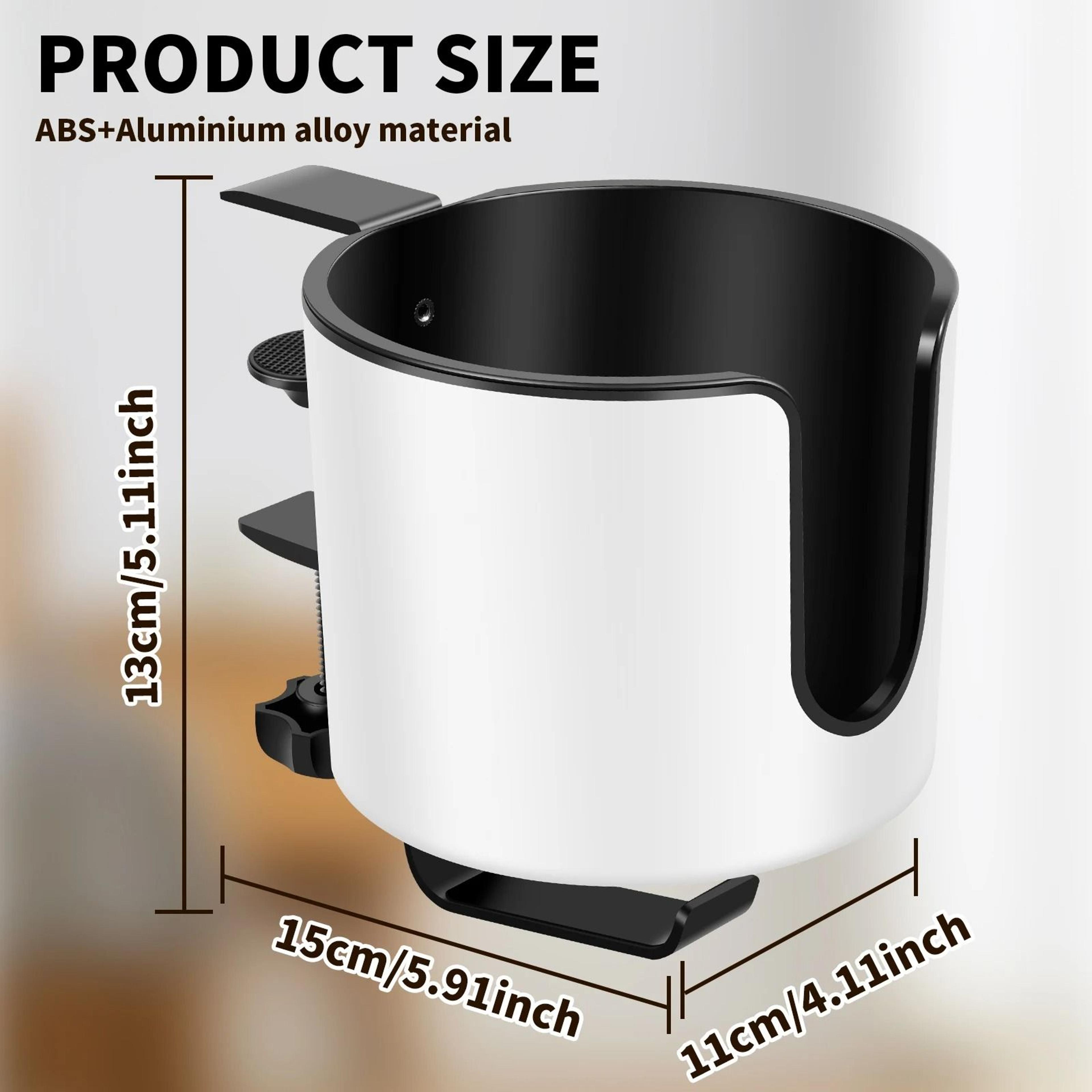2 In 1 Headphone Holder Desk Clamp With Cup Holder Rack 7