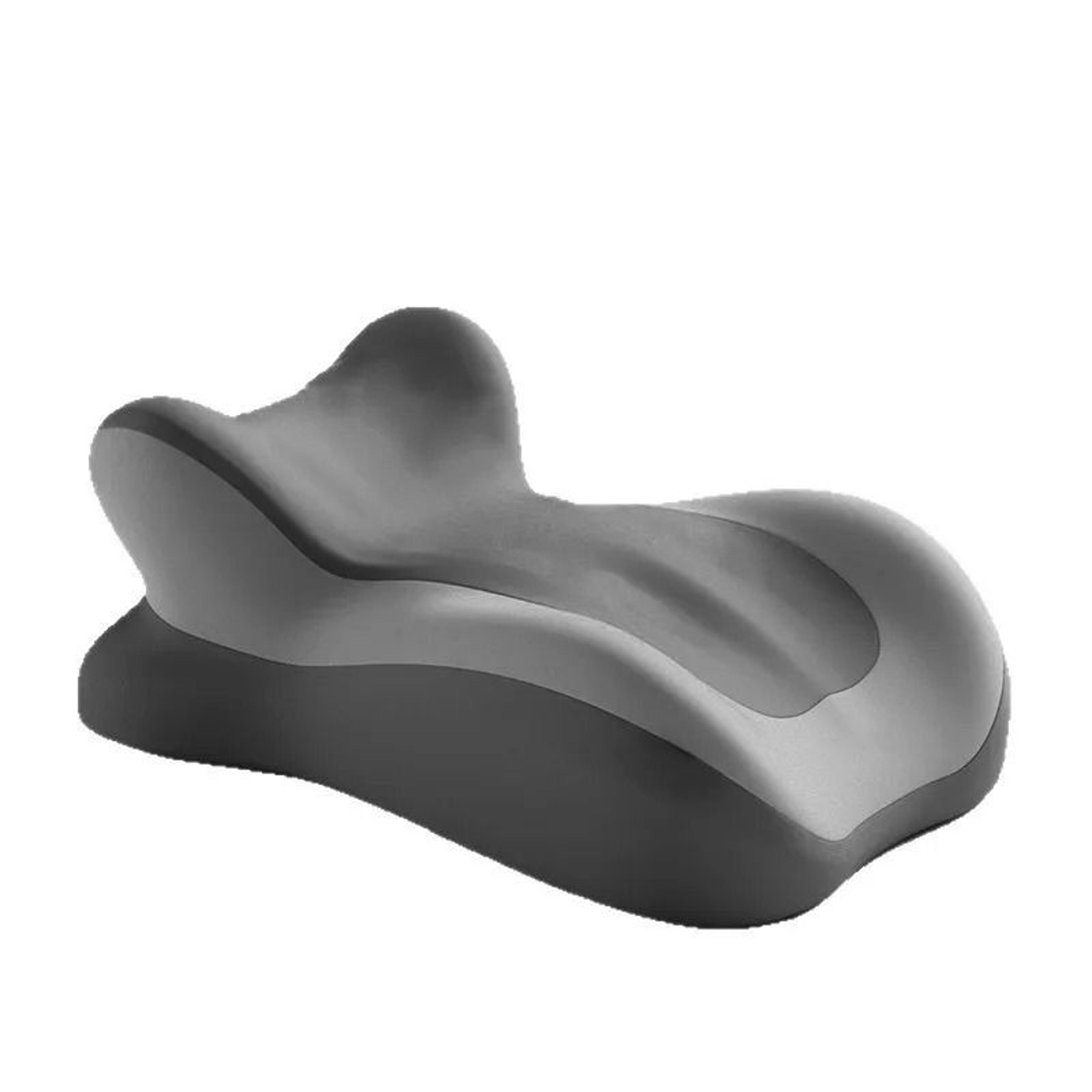 ergonomic memory foam wedge pillow for neck and leg supports