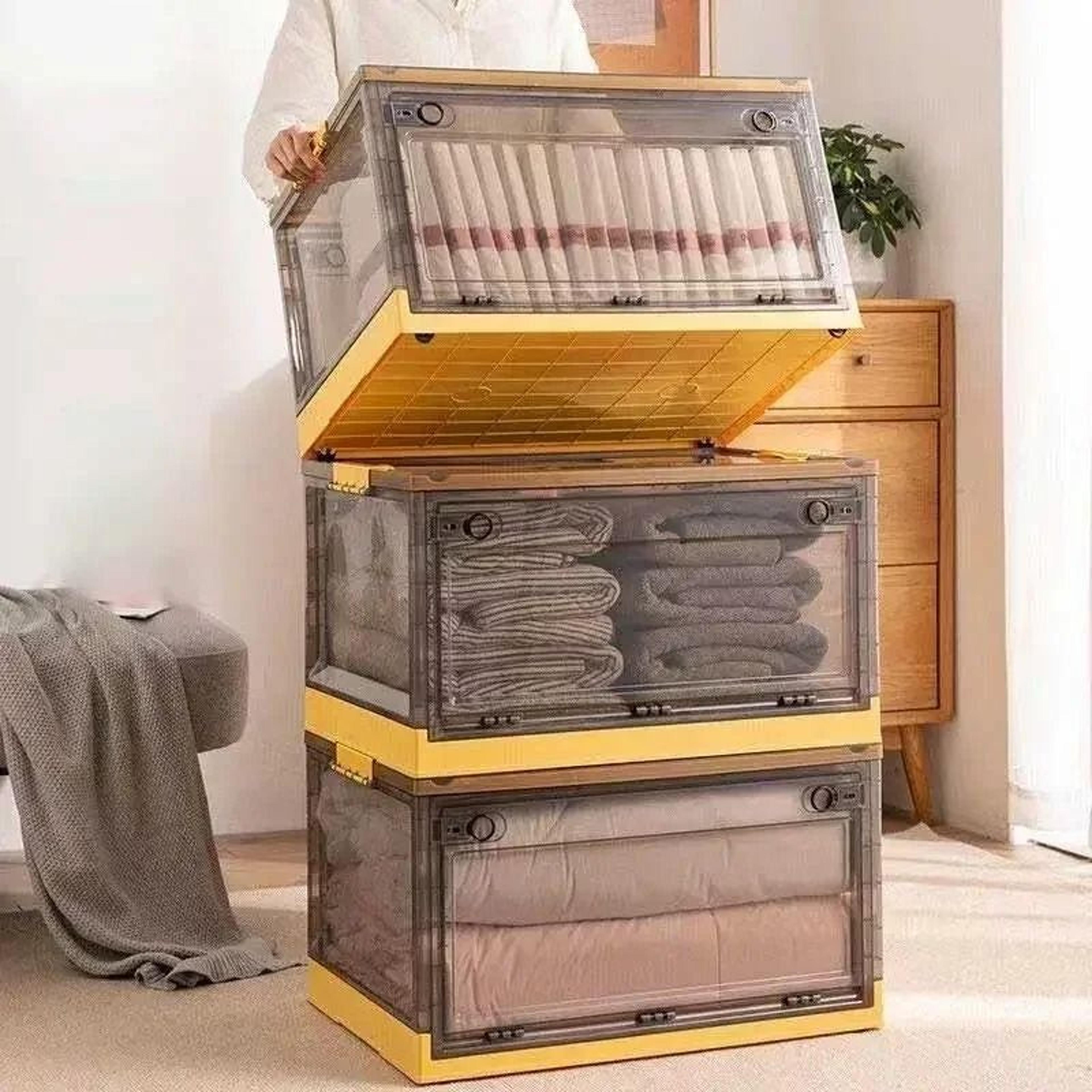 Large Capacity Foldable Transparent Storage Trunk Box 3