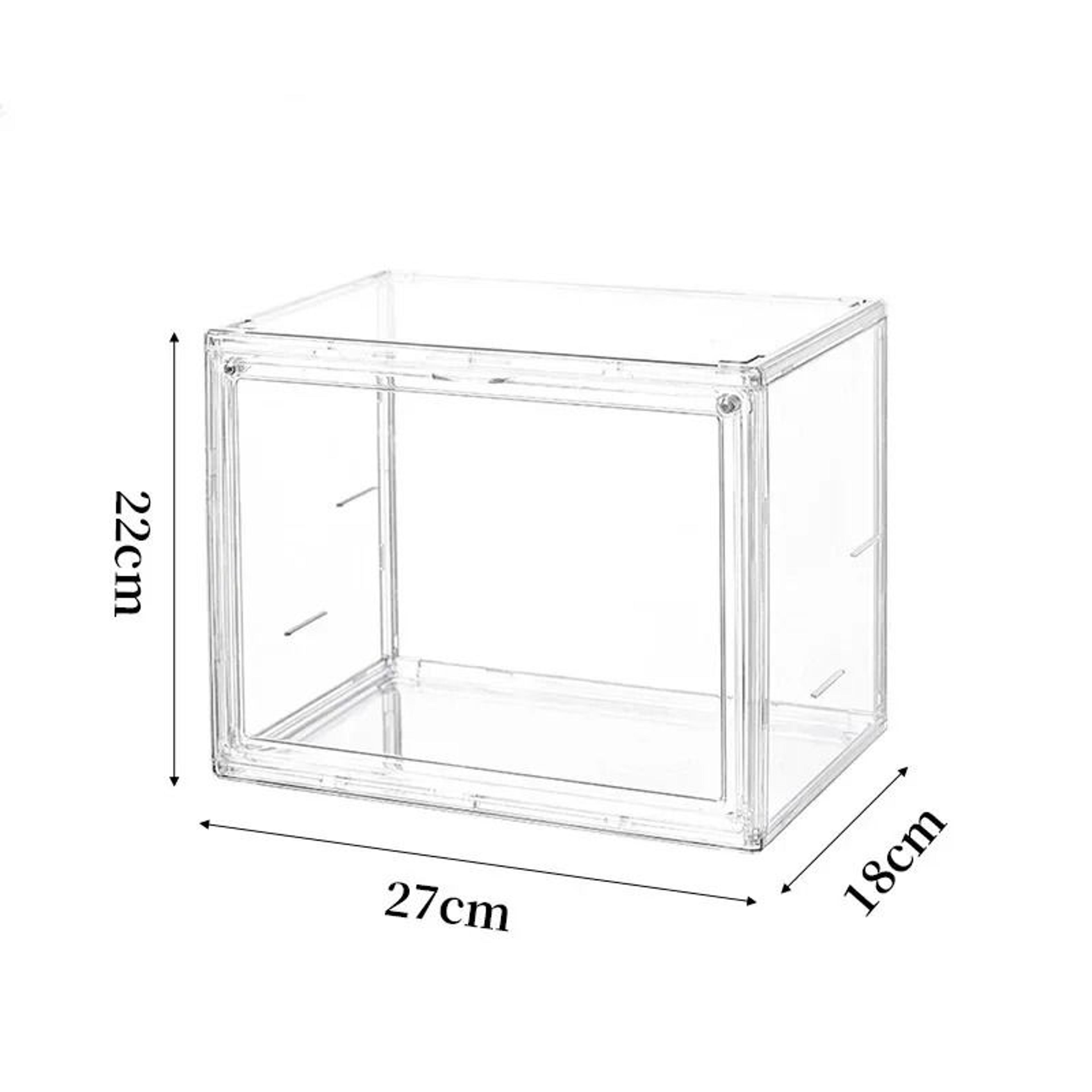 Transparent Dustproof Book And Magazine Storage Display Box 1