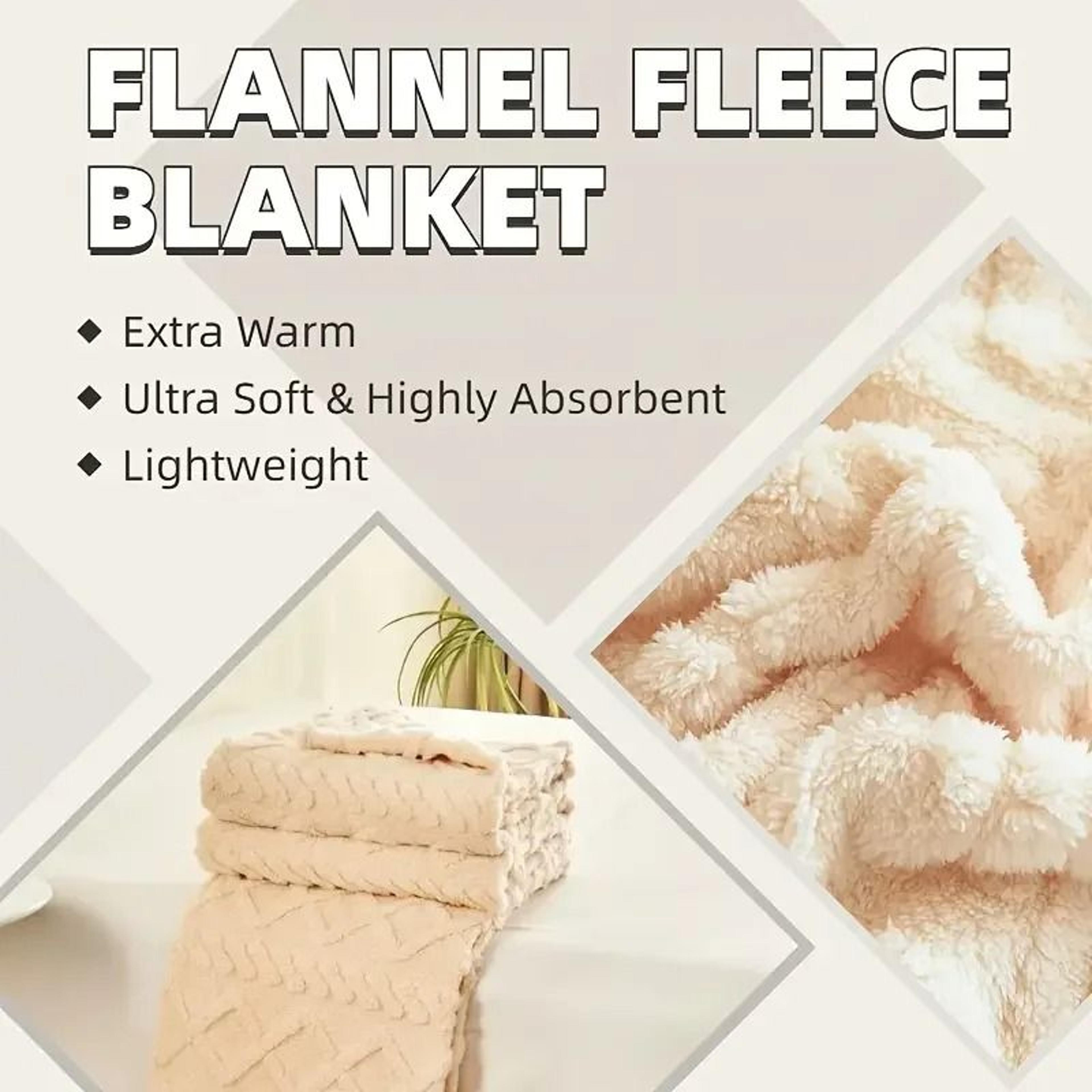 Ultra Soft 3D Plush Fleece Blanket For Cozy Warmth 6