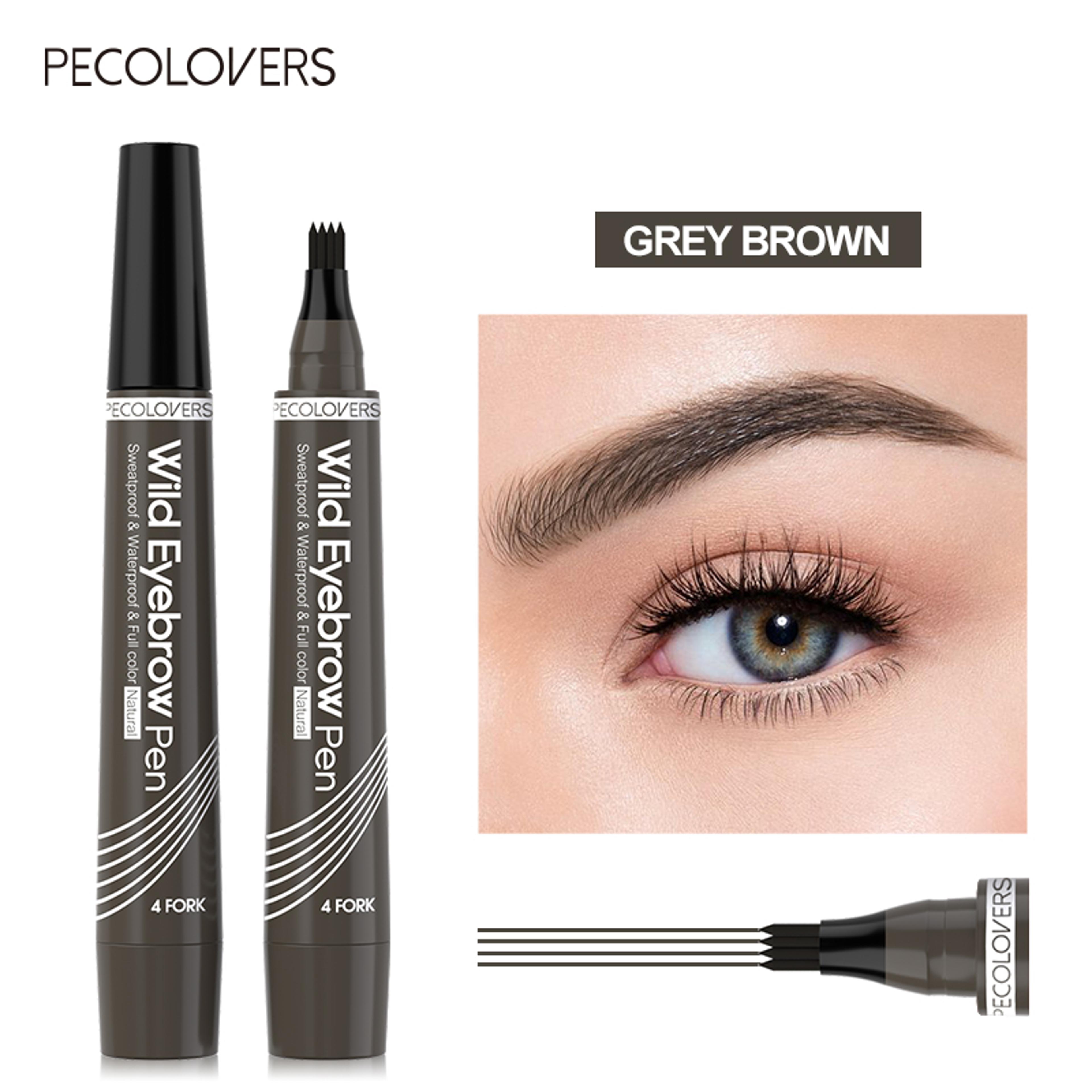 LongLasting Waterproof Eyebrow Pencil  4Prong Microblade Effect Pen 8