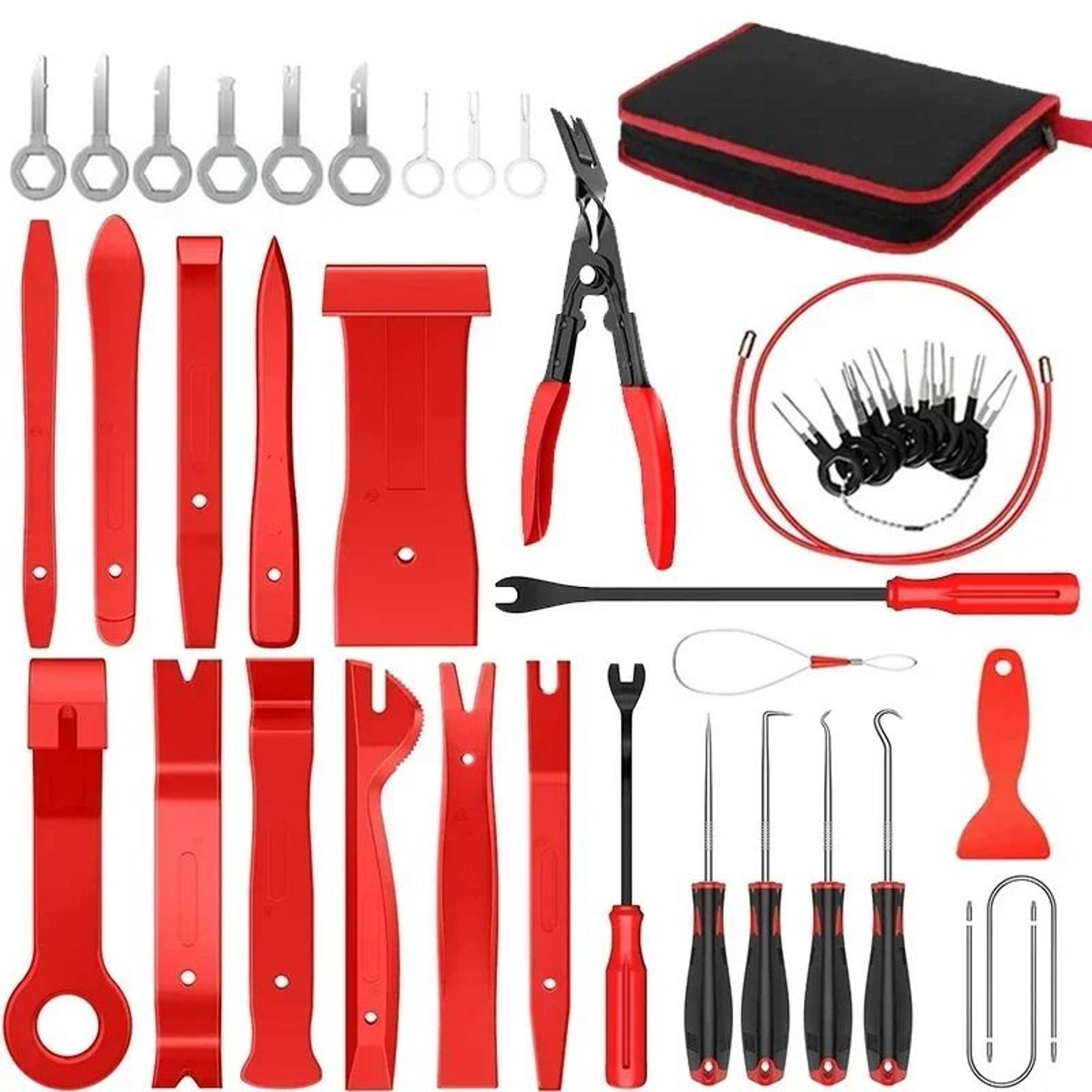 Car Interior Trim Removal Tool Kit Plastic Clip Puller Set 5