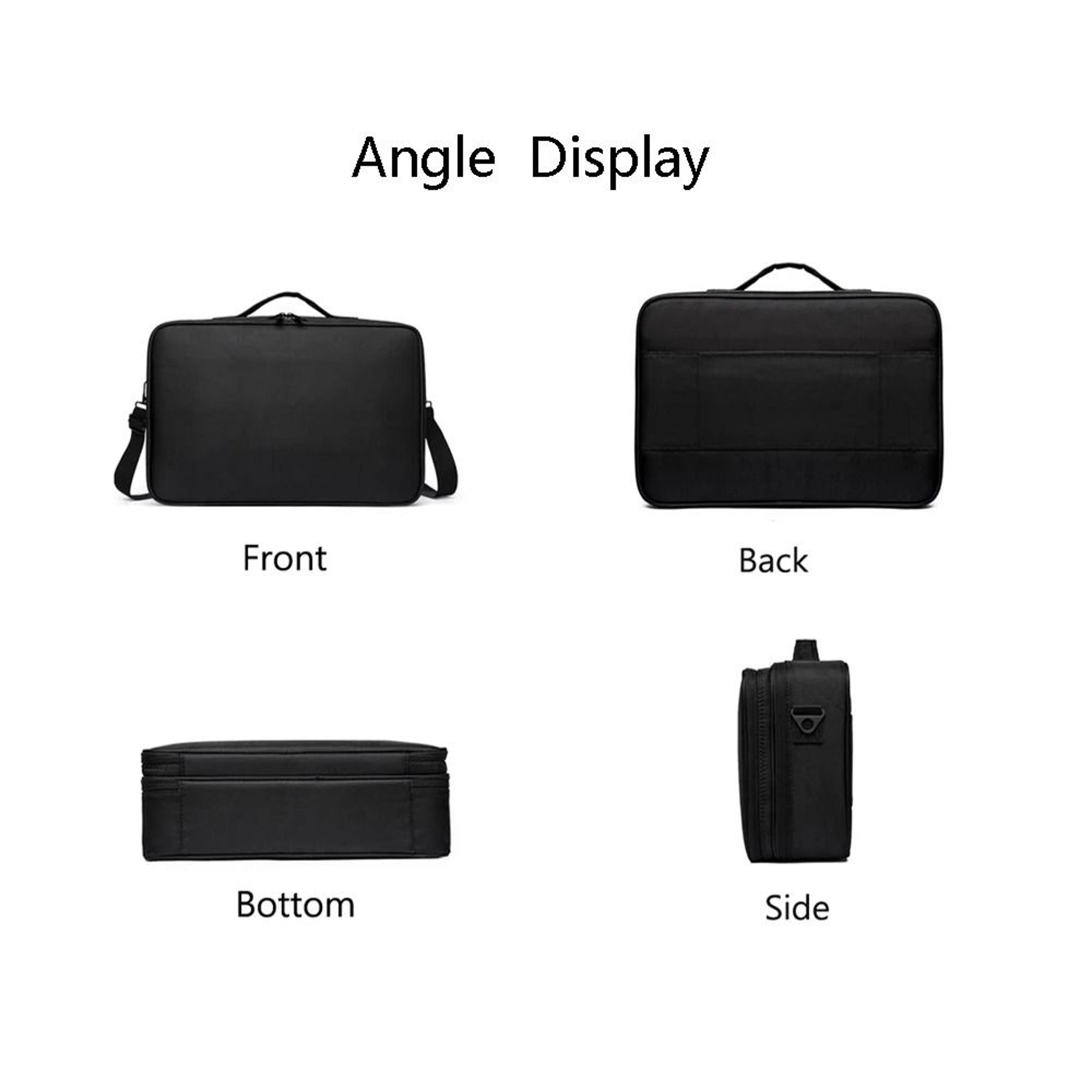 Professional Large Capacity Makeup Case Travel Makeup Train Case Organizer 7